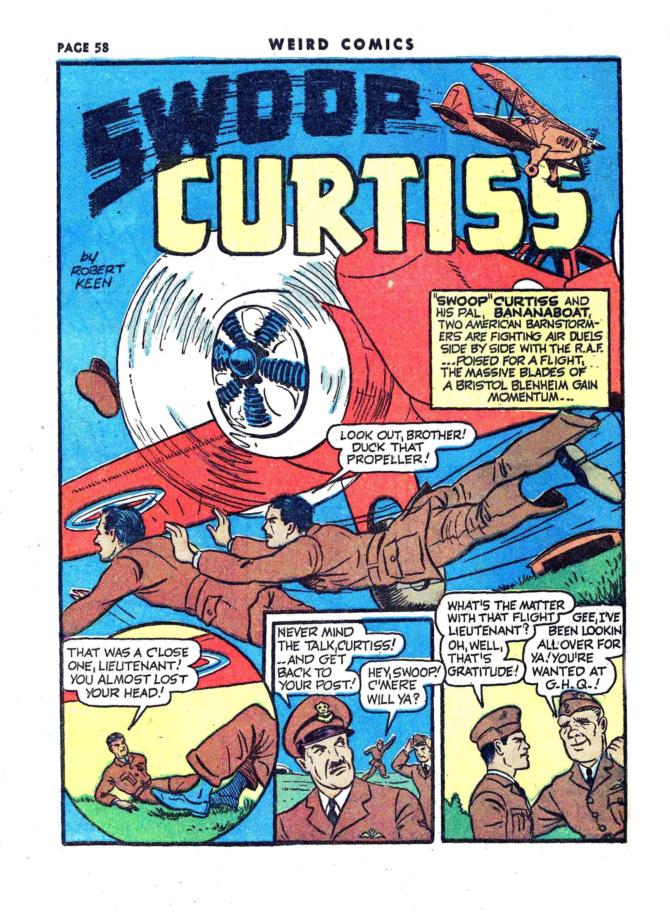 Read online Weird Comics comic -  Issue #18 - 60