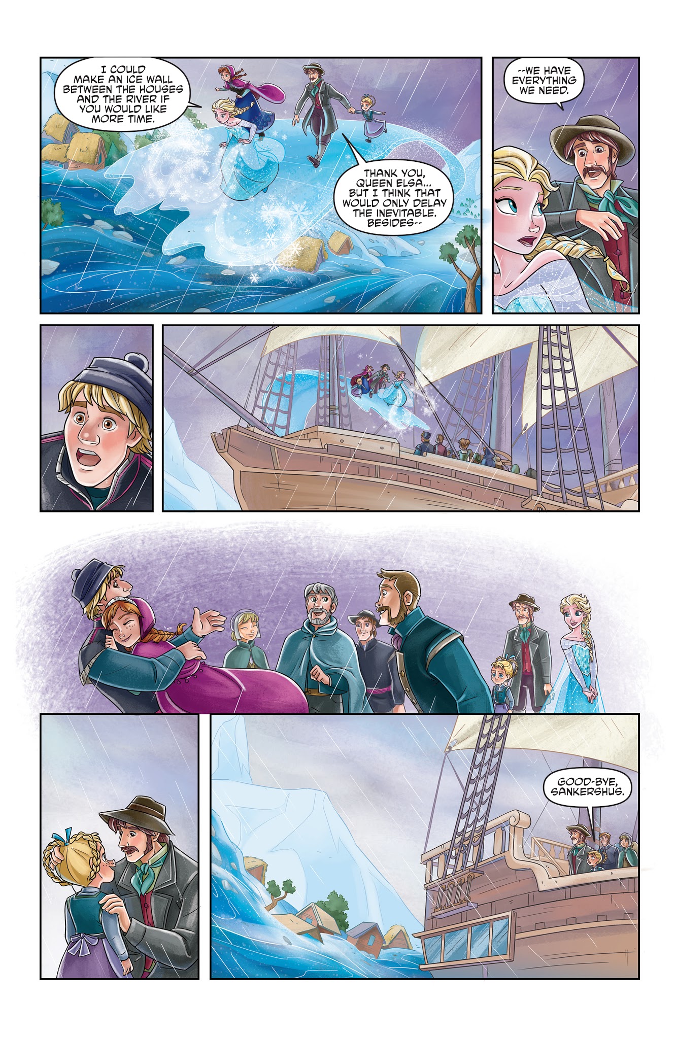 Read online Disney Frozen comic -  Issue #6 - 21