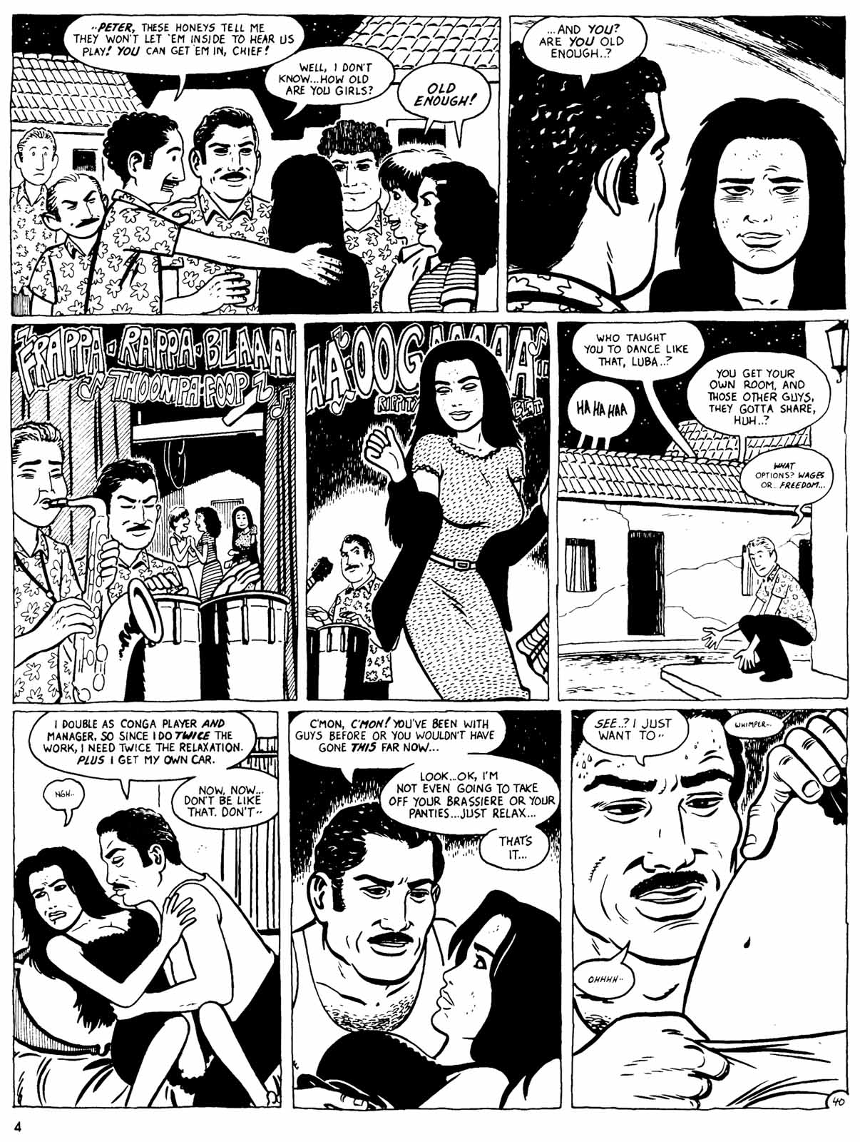 Read online Love and Rockets (1982) comic -  Issue #31 - 6