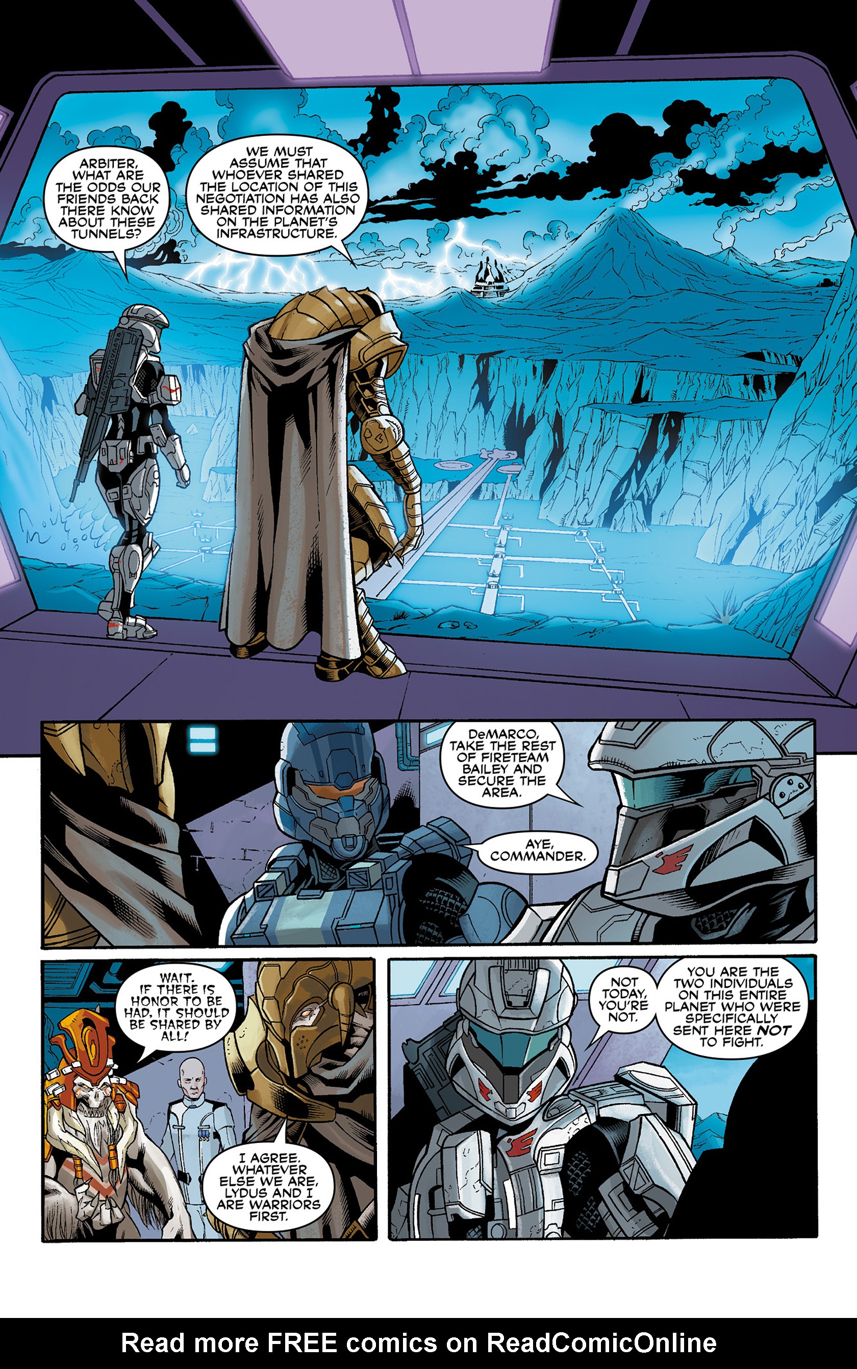 Read online Halo: Escalation comic -  Issue #2 - 9