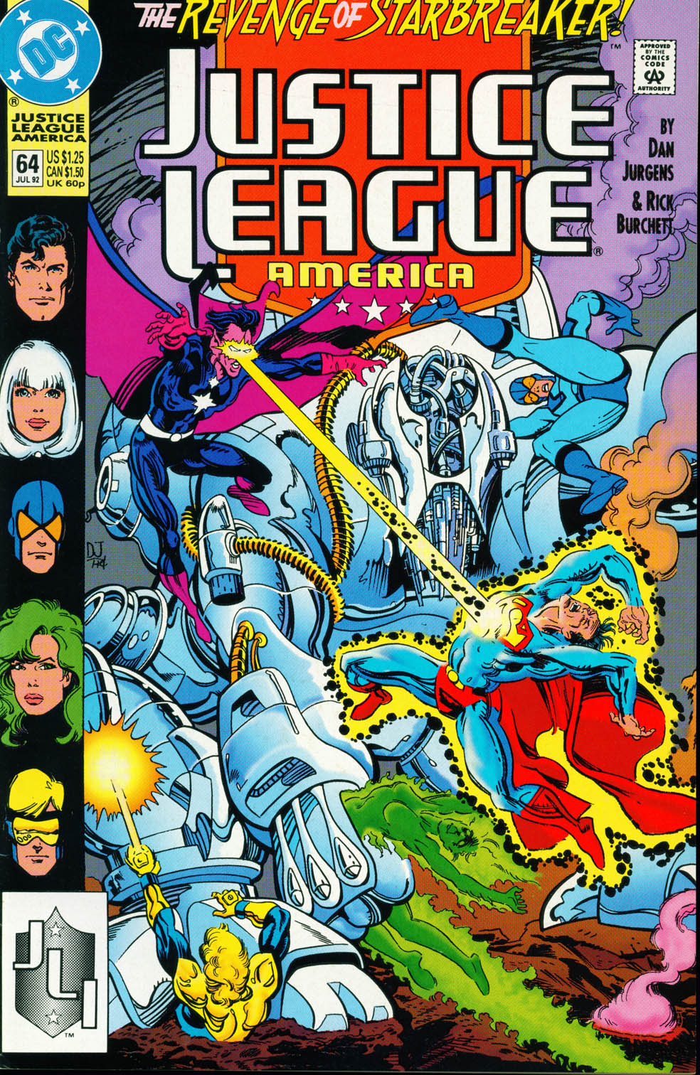 Read online Justice League America comic -  Issue #64 - 1