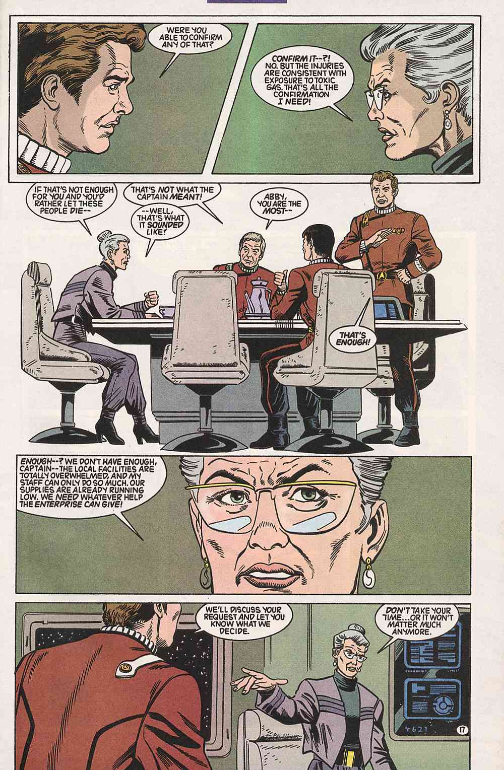 Read online Star Trek (1989) comic -  Issue #36 - 18