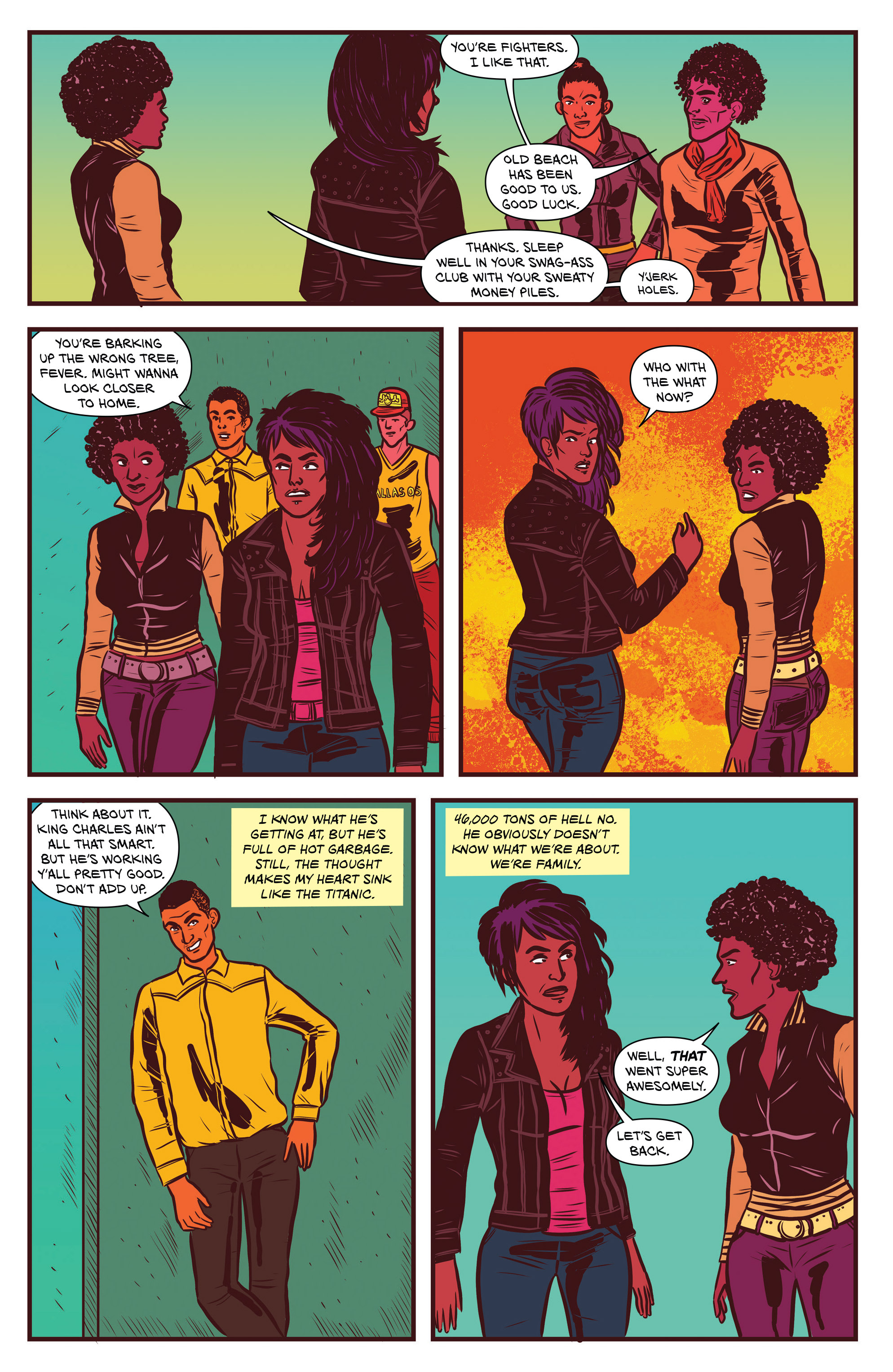 Read online Curb Stomp comic -  Issue #3 - 5