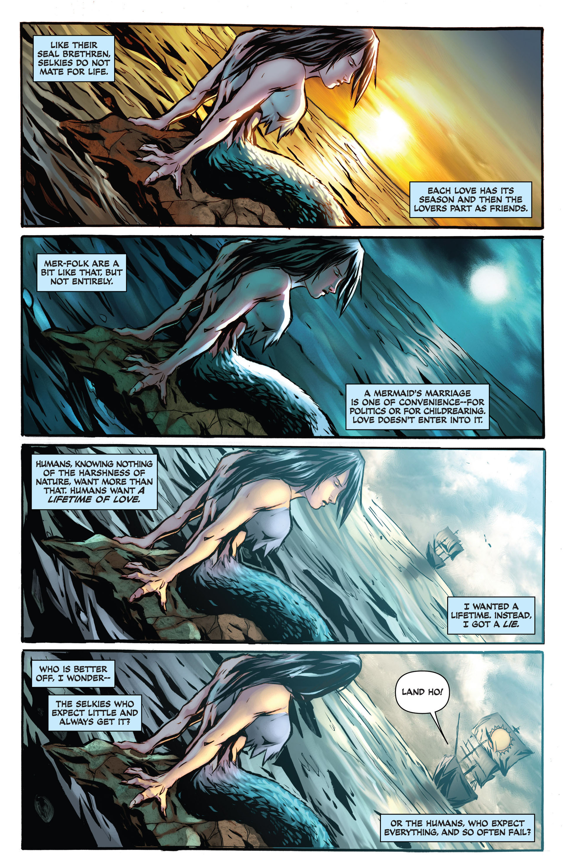 Read online Damsels: Mermaids comic -  Issue #1 - 11