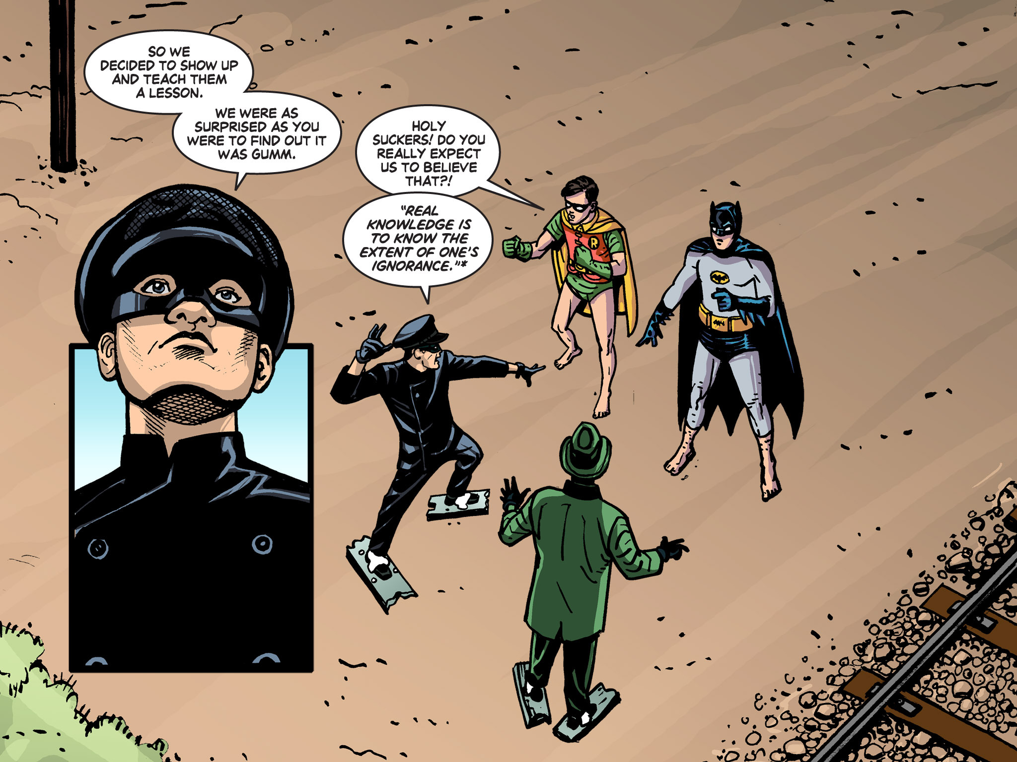 Read online Batman '66 Meets the Green Hornet [II] comic -  Issue #3 - 44