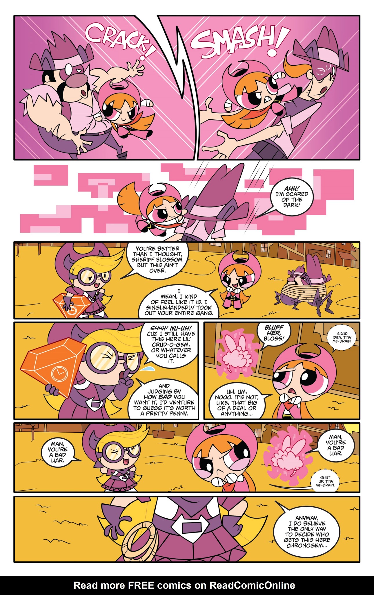 Read online Powerpuff Girls: The Time Tie comic -  Issue #1 - 14