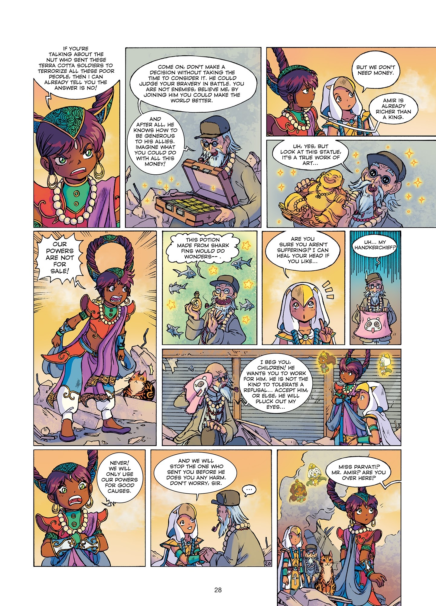 Read online The Mythics comic -  Issue # TPB 3 (Part 1) - 30