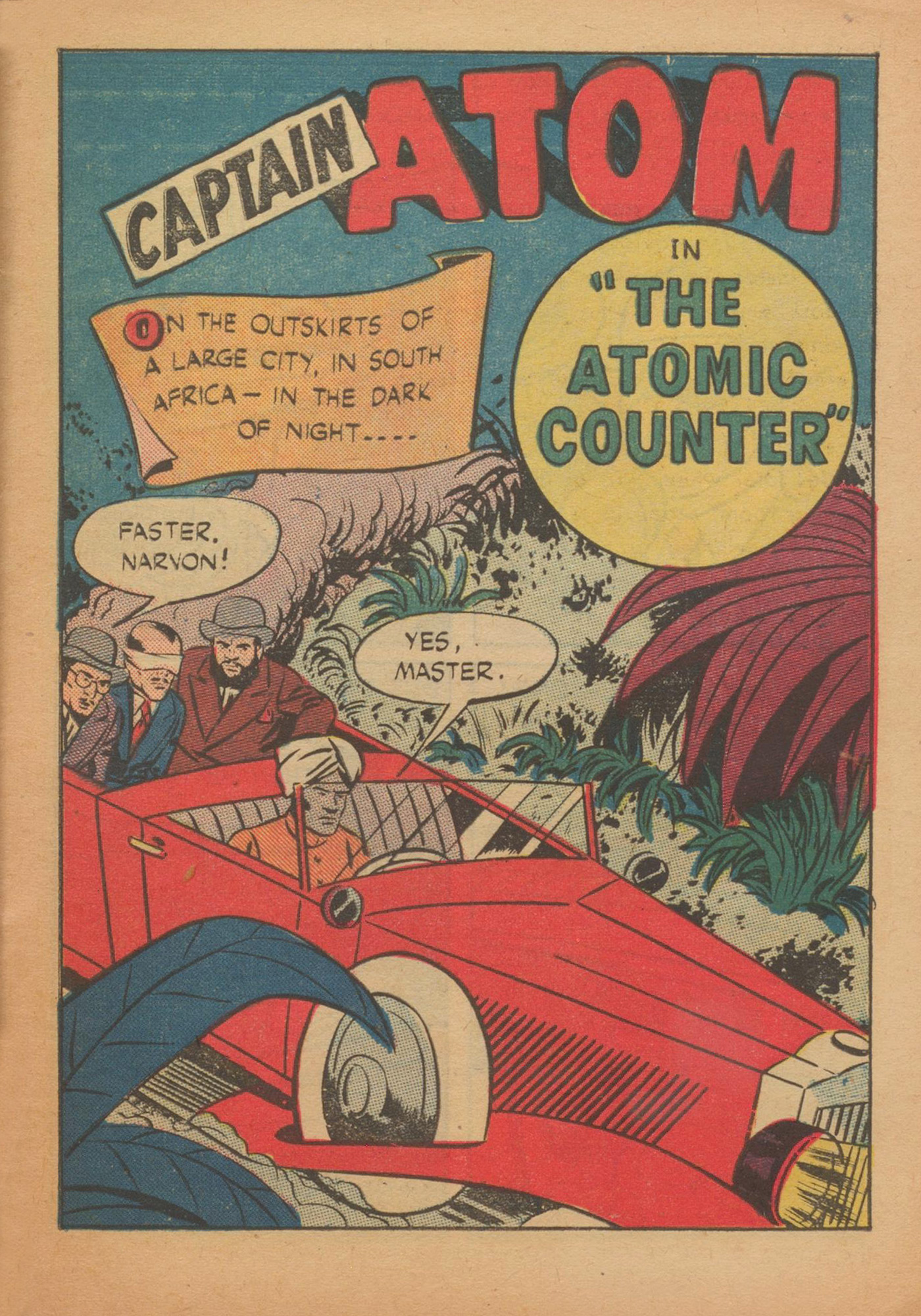 Read online Captain Atom (1950) comic -  Issue #4 - 37