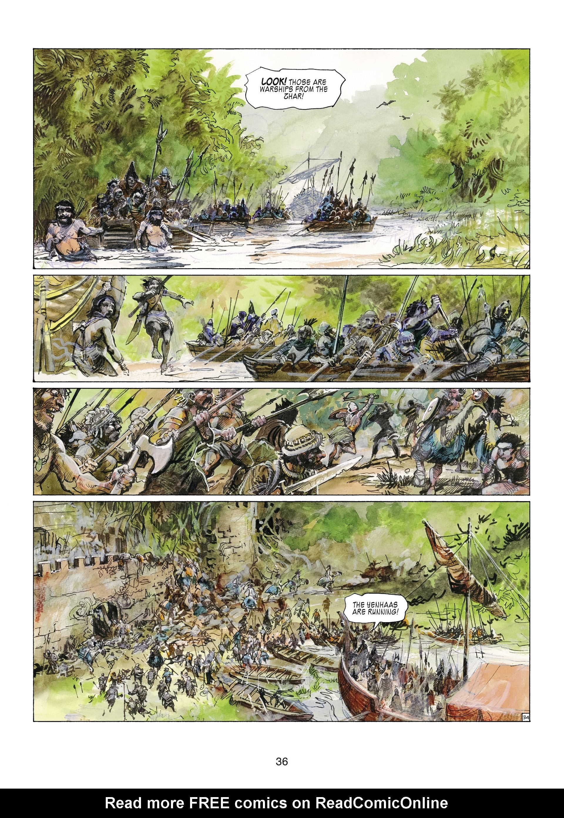 Read online Thorgal comic -  Issue #28 - 38