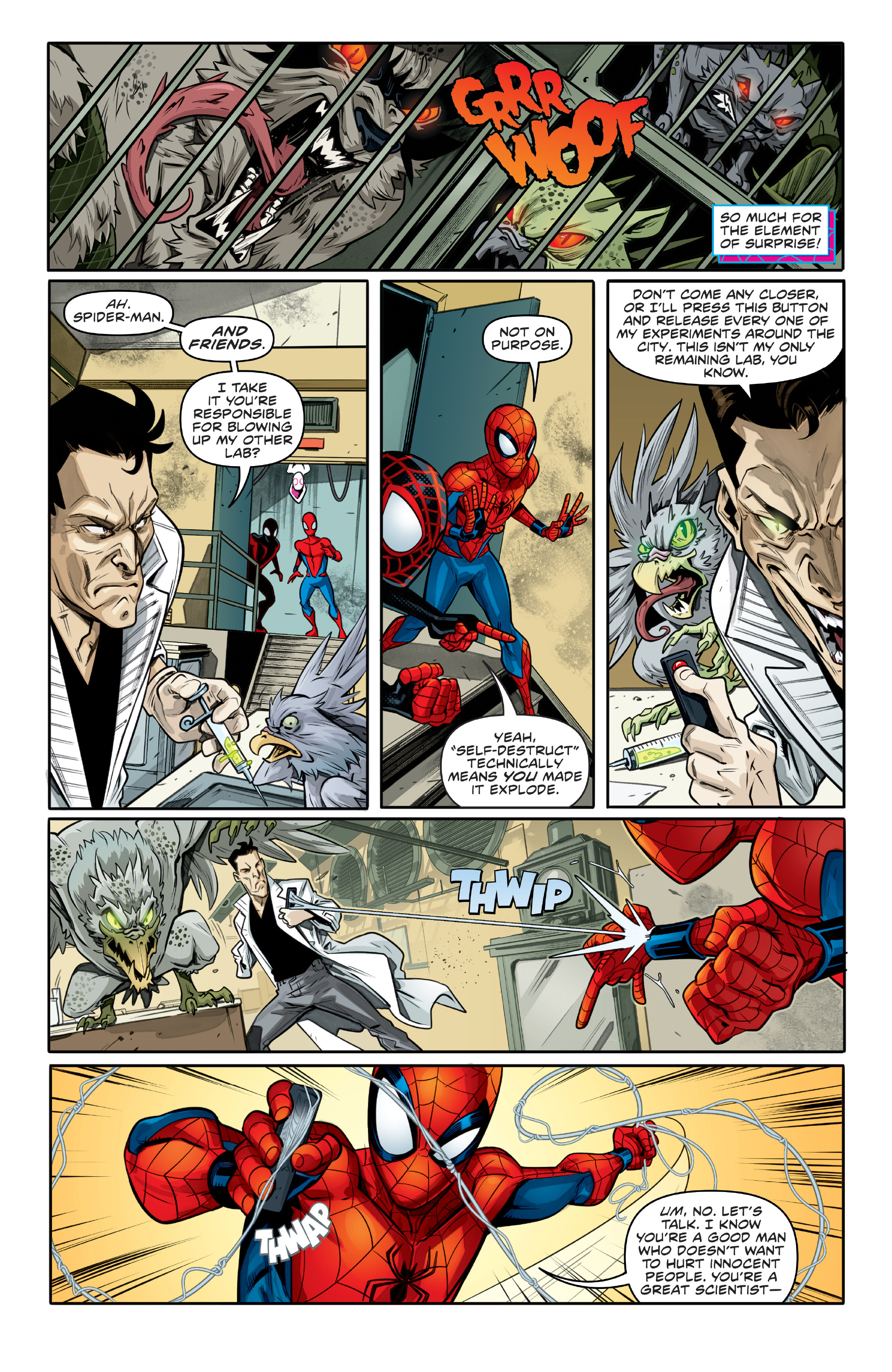 Read online Marvel Action: Spider-Man comic -  Issue #3 - 7