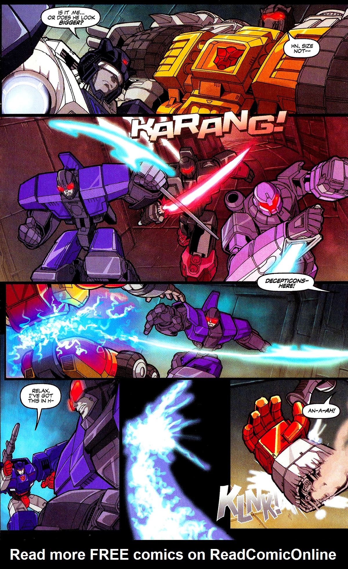 Read online Transformers: The War Within comic -  Issue #1 - 17
