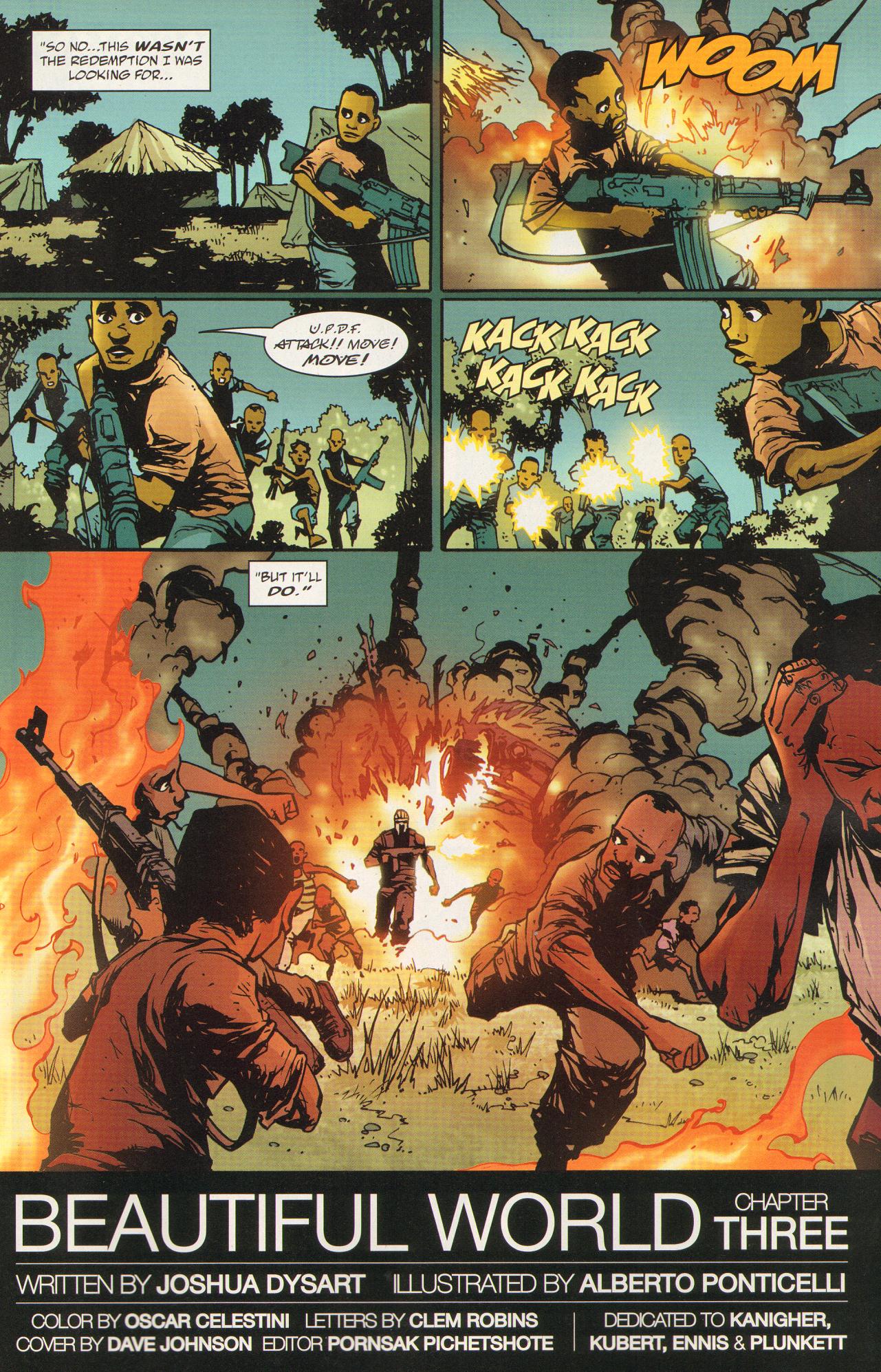 Read online Unknown Soldier (2008) comic -  Issue #24 - 29