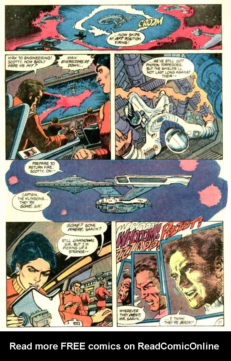 Read online Star Trek (1984) comic -  Issue #1 - 12