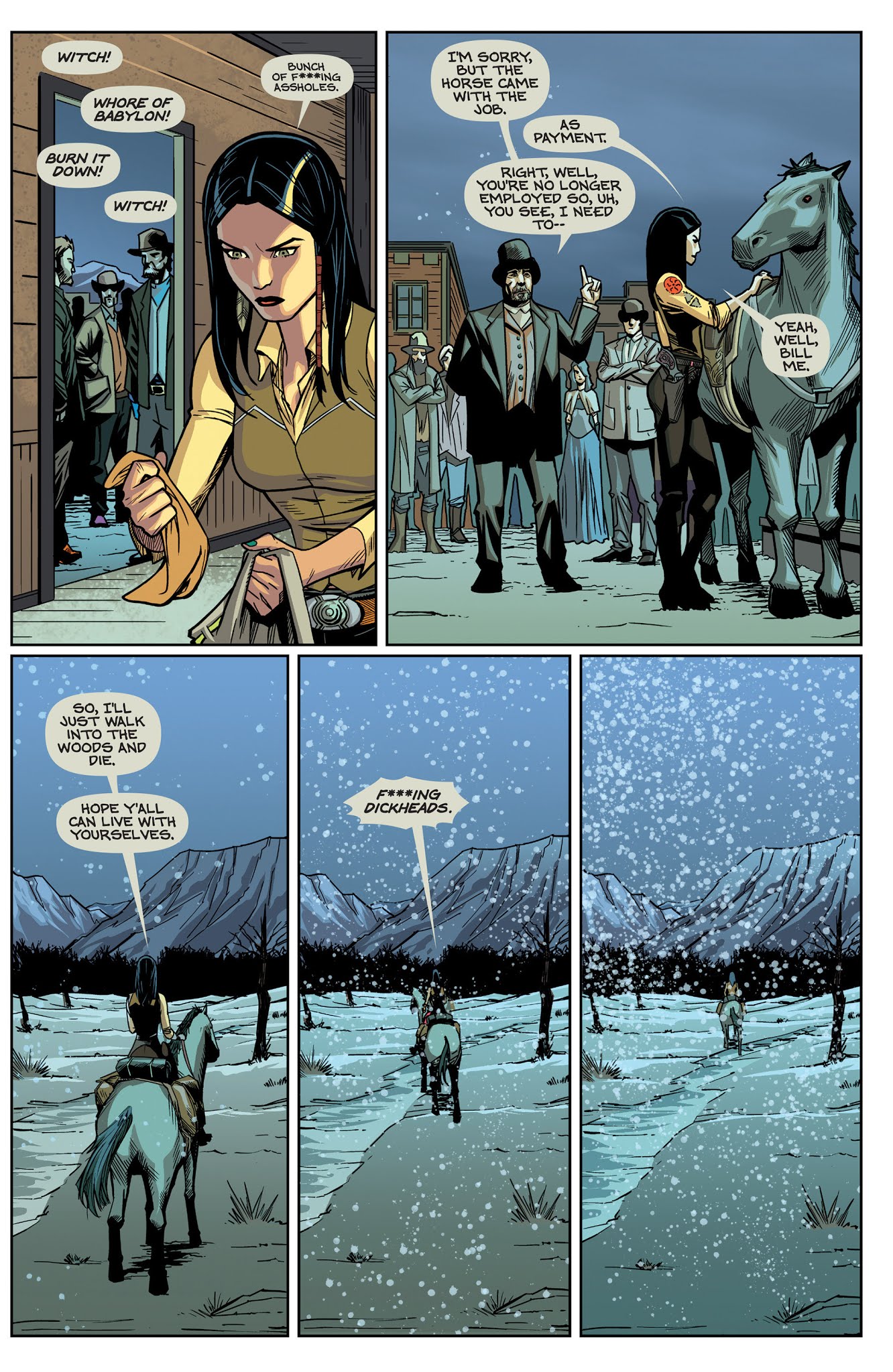 Read online Witchblade: Day of the Outlaws comic -  Issue # Full - 9