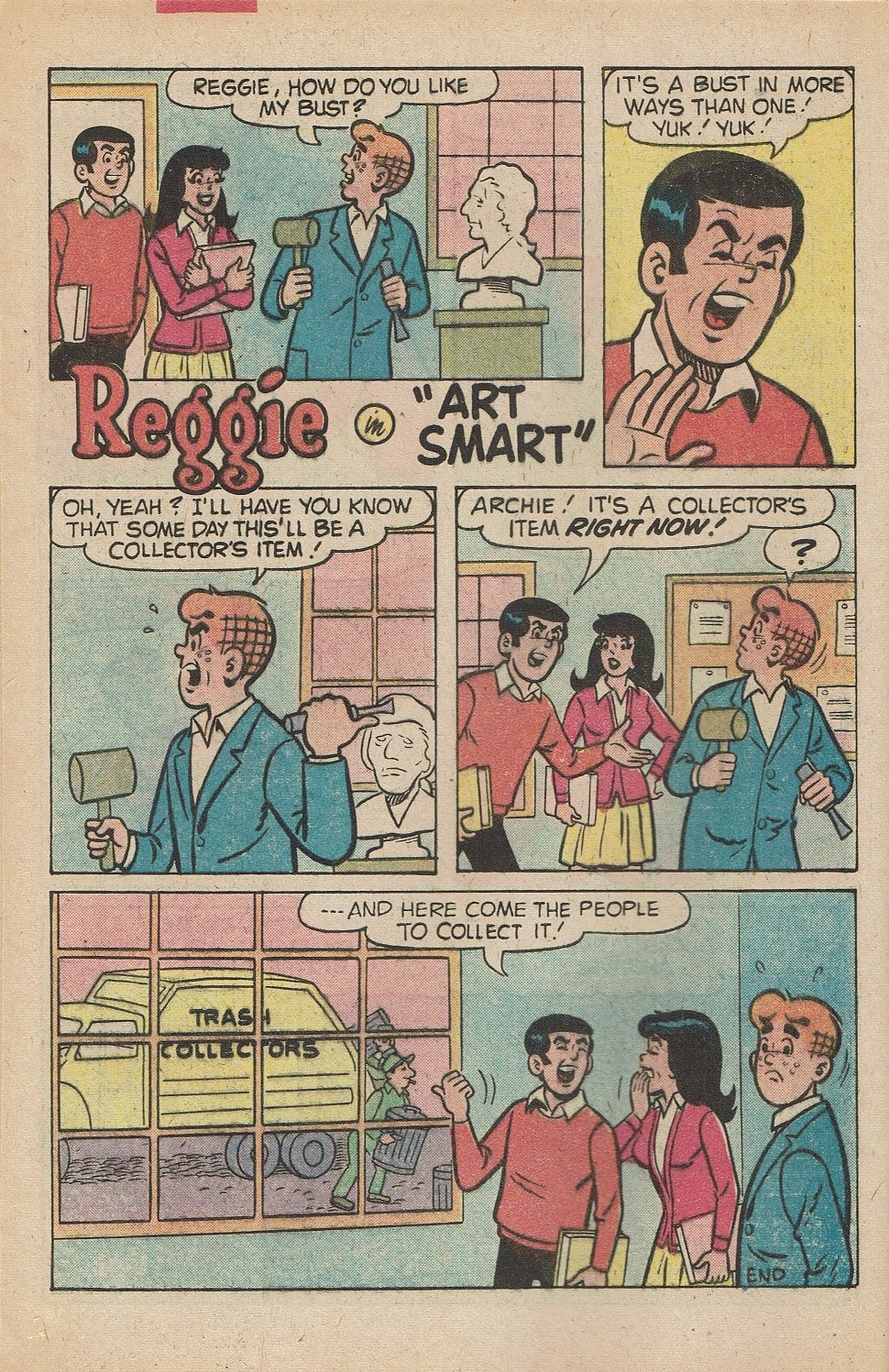 Read online Reggie and Me (1966) comic -  Issue #122 - 8