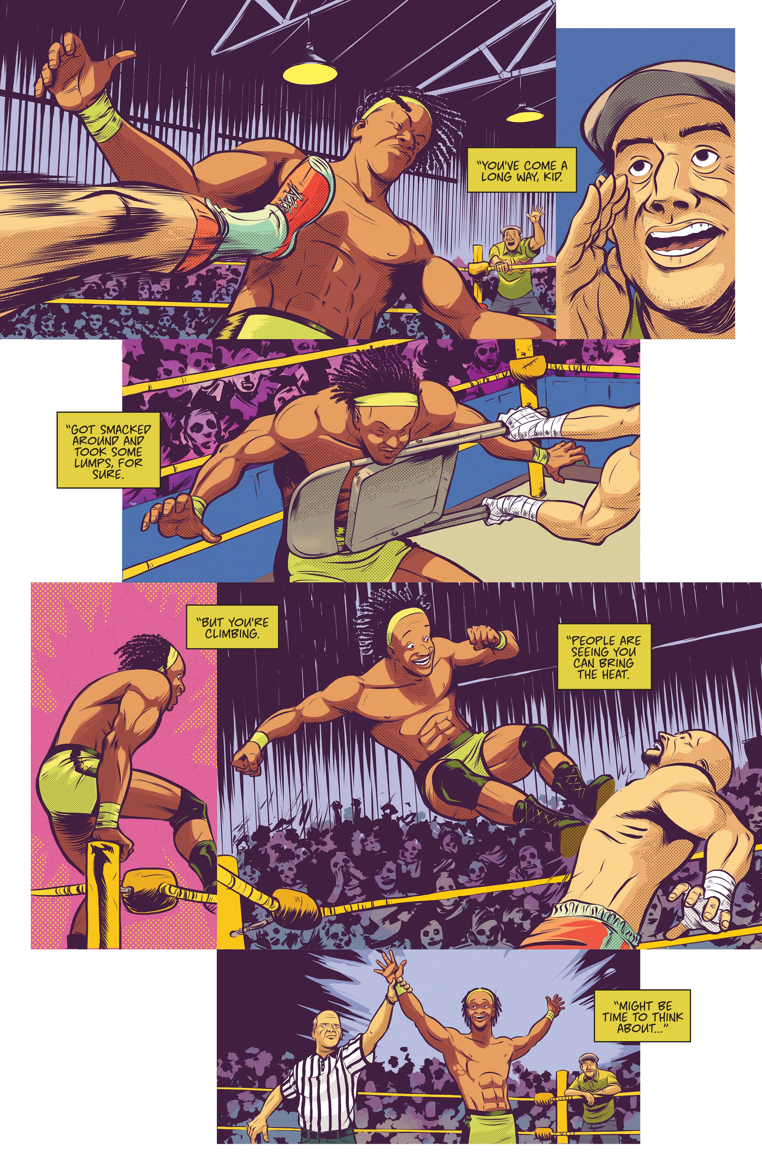Read online WWE The New Day: Power of Positivity comic -  Issue #1 - 18