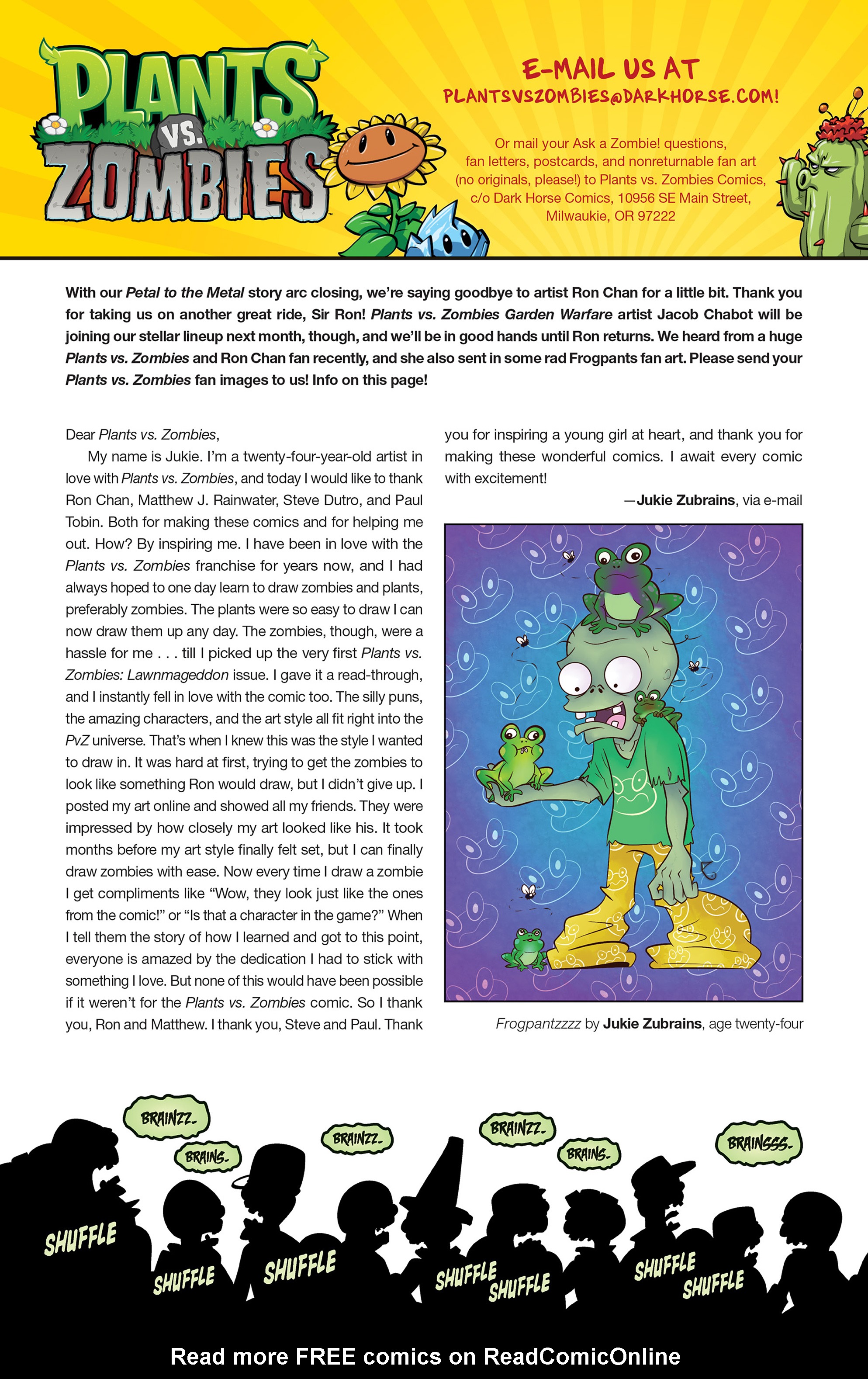 Read online Plants vs. Zombies: Petal to the Metal comic -  Issue #9 - 27