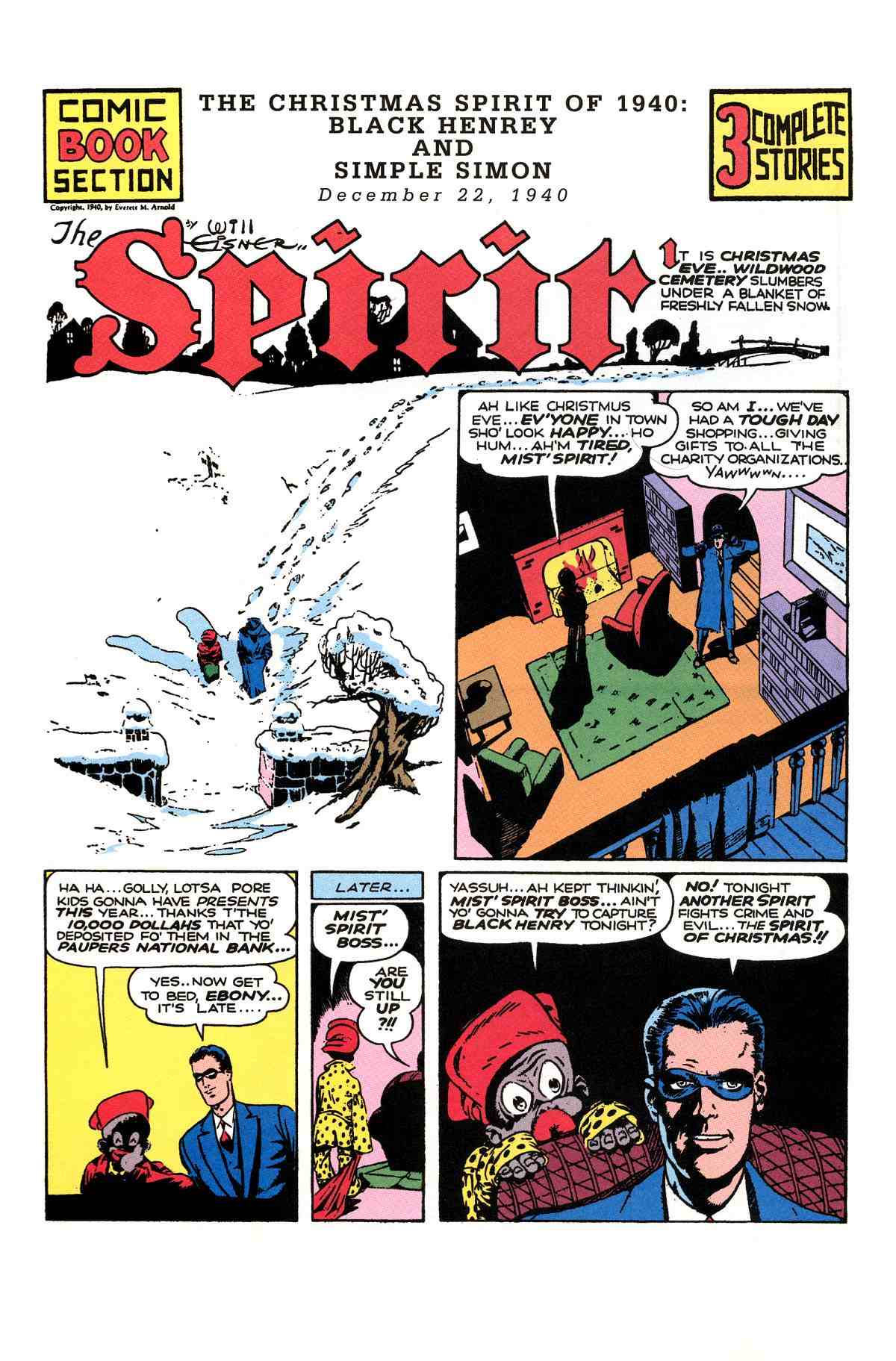 Read online Will Eisner's The Spirit Archives comic -  Issue # TPB 1 (Part 3) - 5