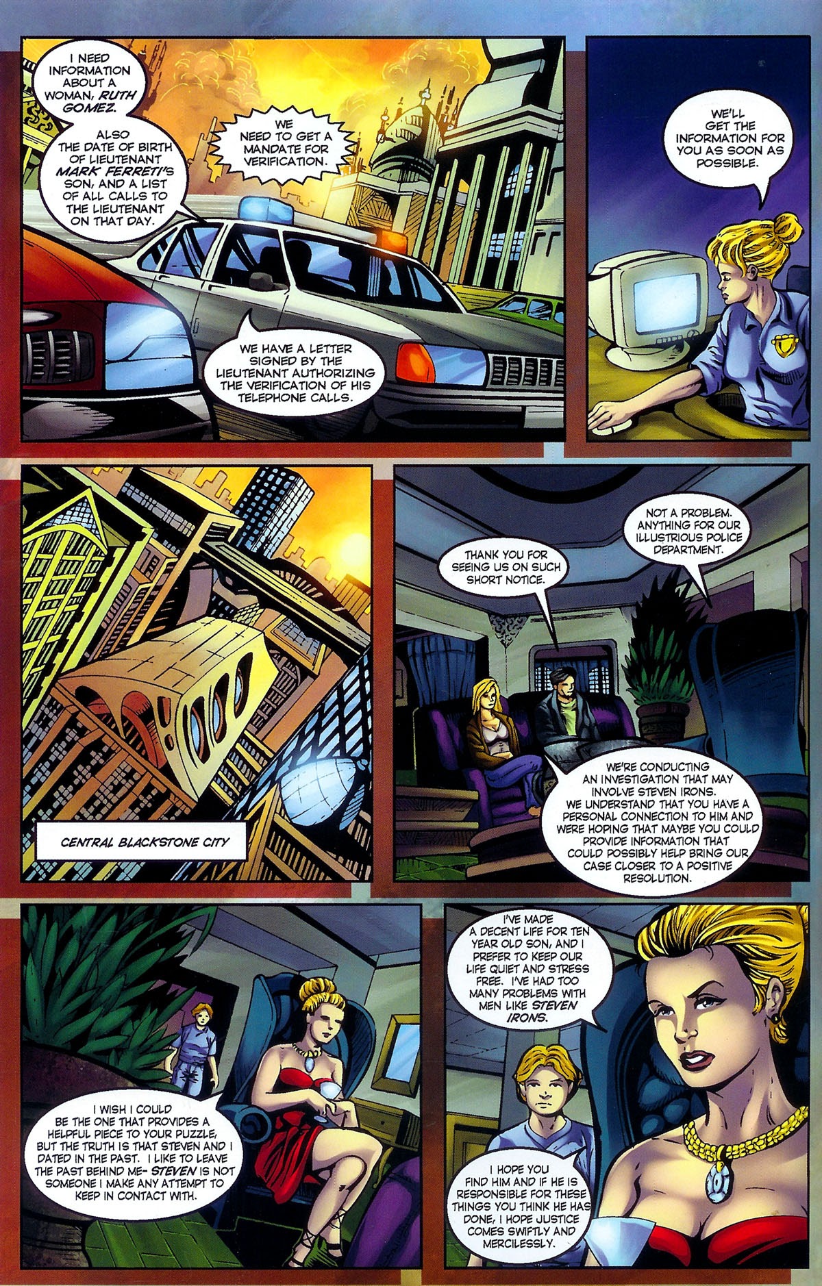 Read online Lethal Instinct comic -  Issue #5 - 6