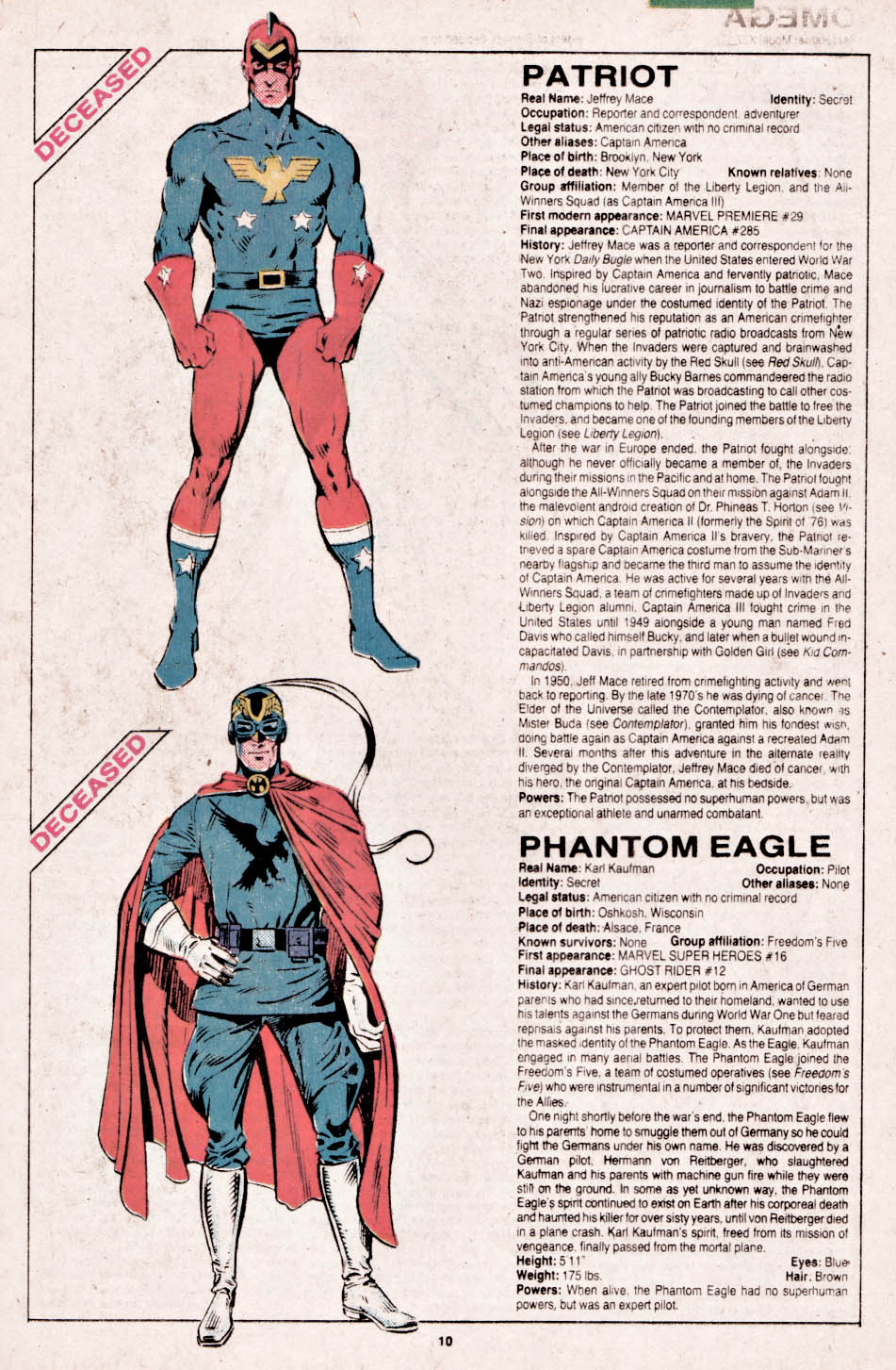 The Official Handbook of the Marvel Universe issue 14 - Page 11
