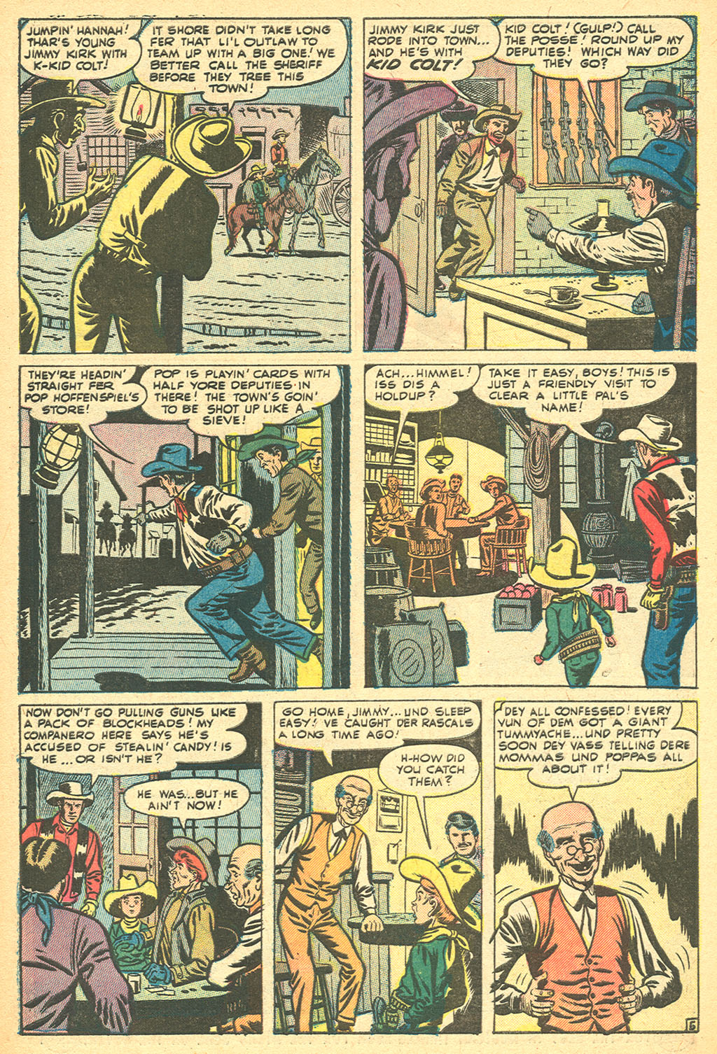Read online Kid Colt Outlaw comic -  Issue #31 - 31
