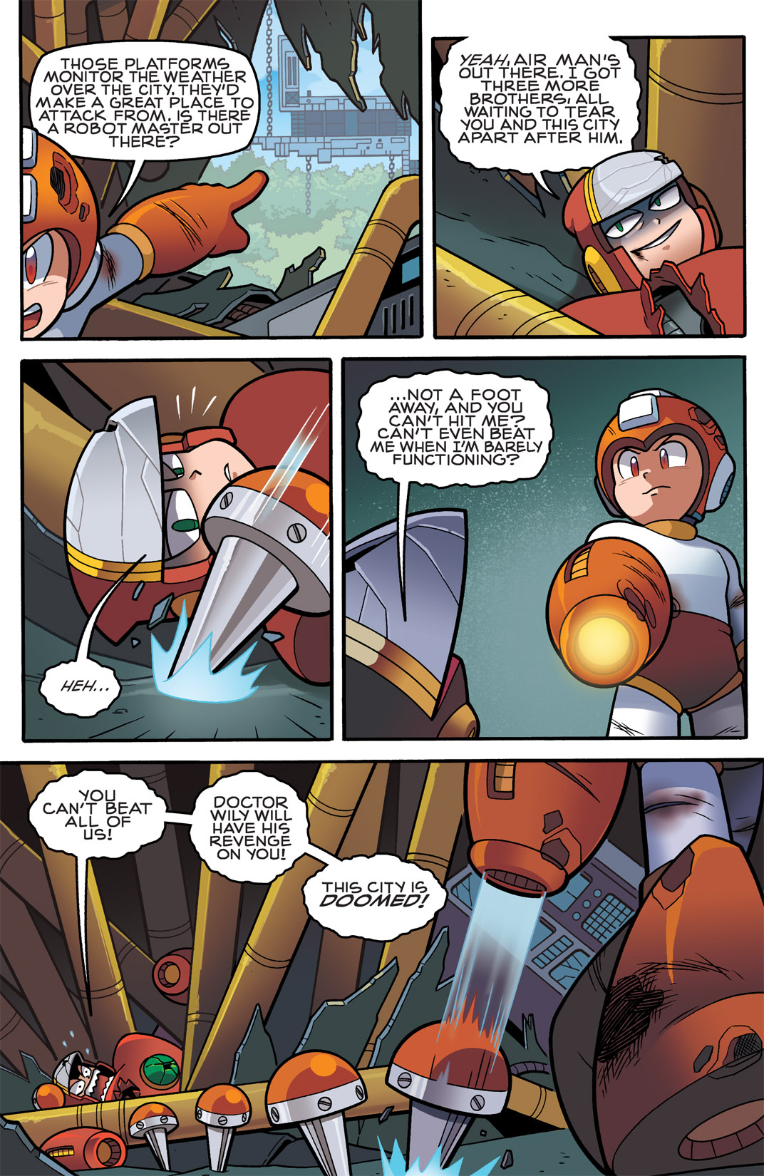 Read online Mega Man comic -  Issue # _TPB 3 - 48