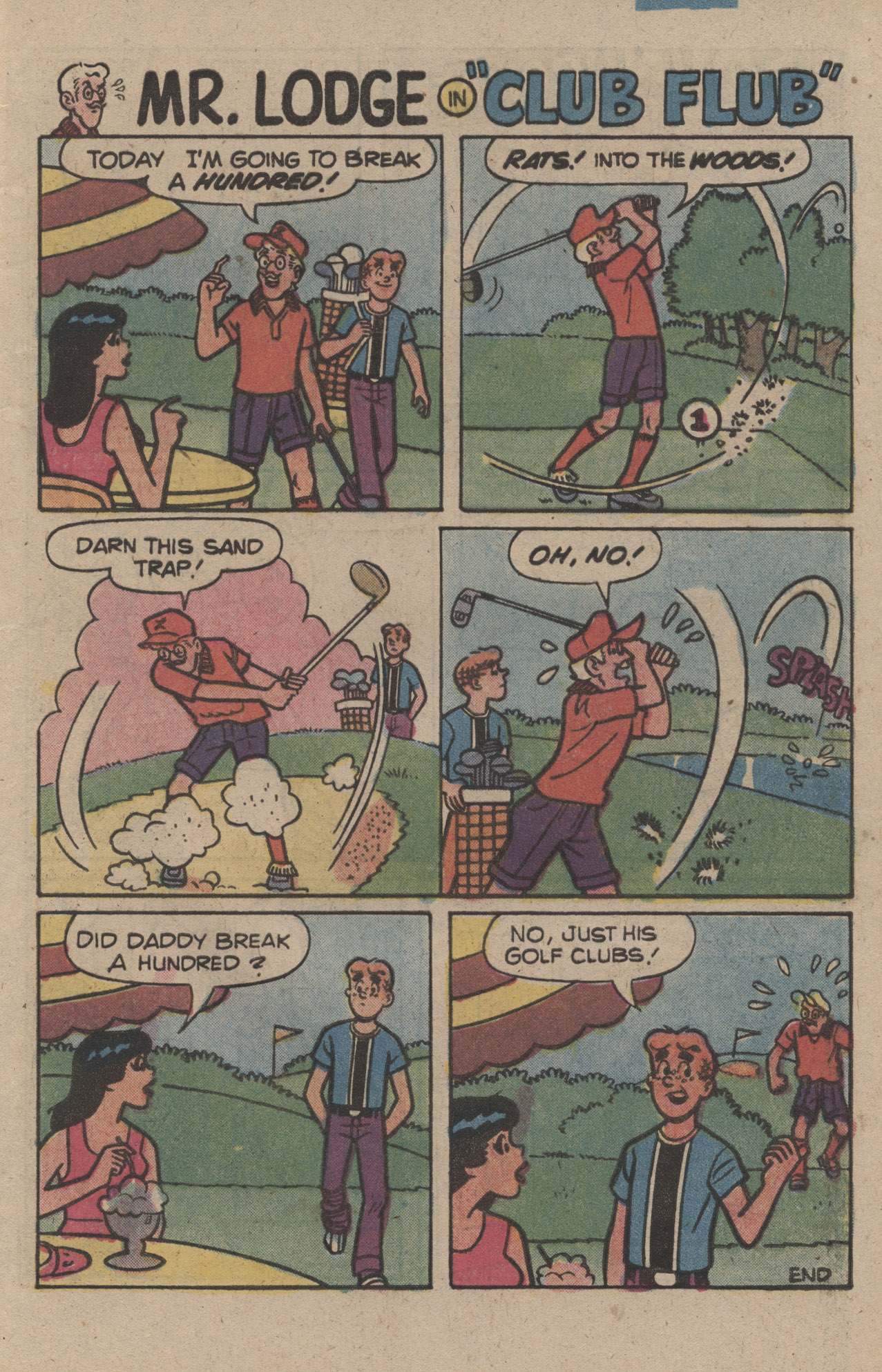 Read online Archie's Joke Book Magazine comic -  Issue #261 - 5