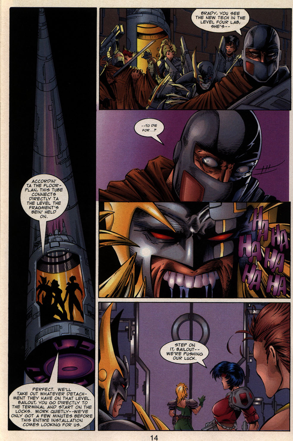 Read online Bloodstrike (1993) comic -  Issue #20 - 19