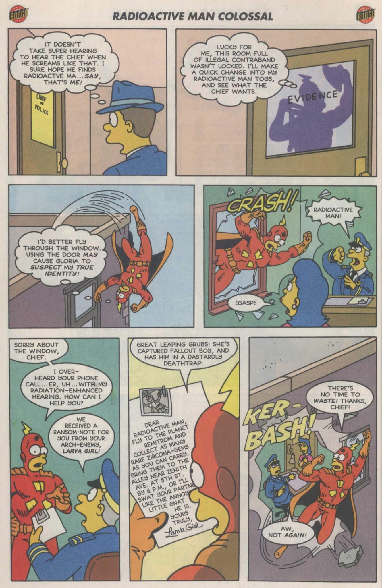 Read online Radioactive Man 80 pg. Colossal comic -  Issue # Full - 6