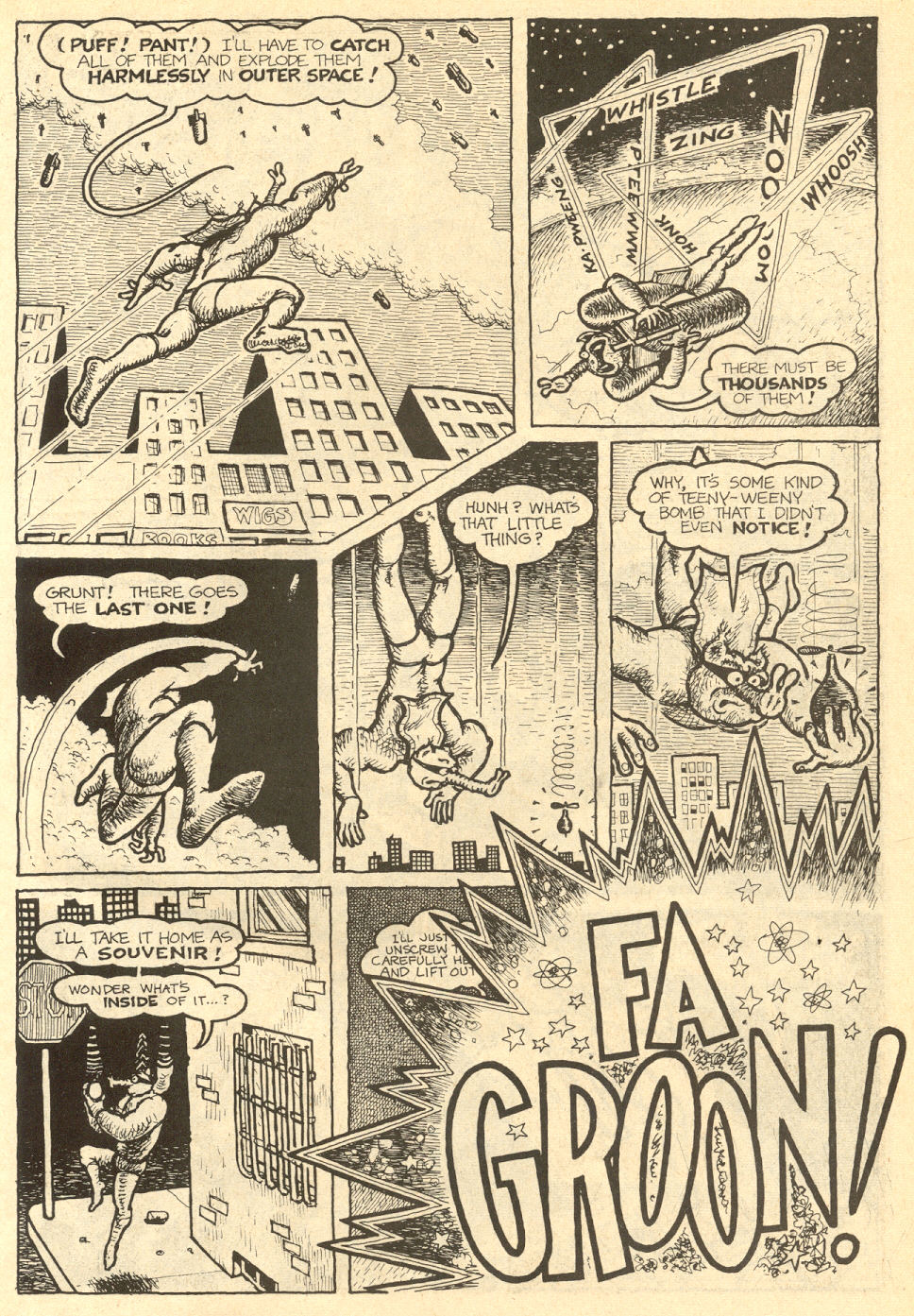 Read online Hydrogen Bomb Funnies comic -  Issue # Full - 16
