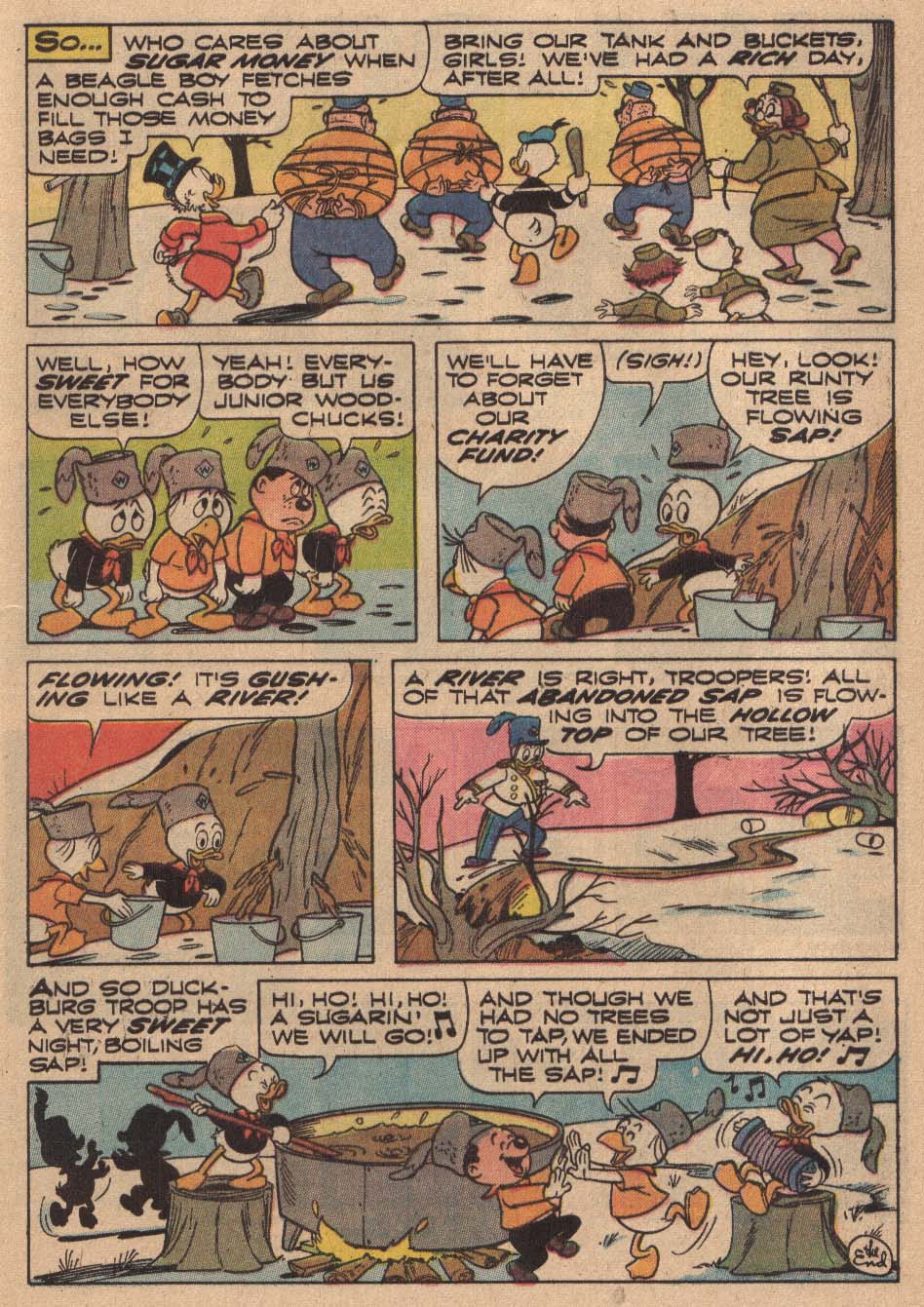 Read online Huey, Dewey, and Louie Junior Woodchucks comic -  Issue #10 - 17