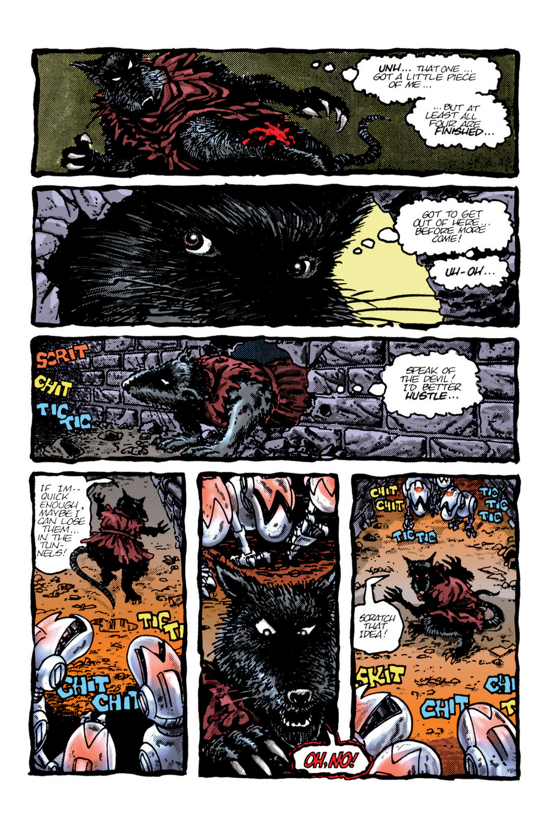 Read online Teenage Mutant Ninja Turtles Color Classics (2012) comic -  Issue #3 - 34