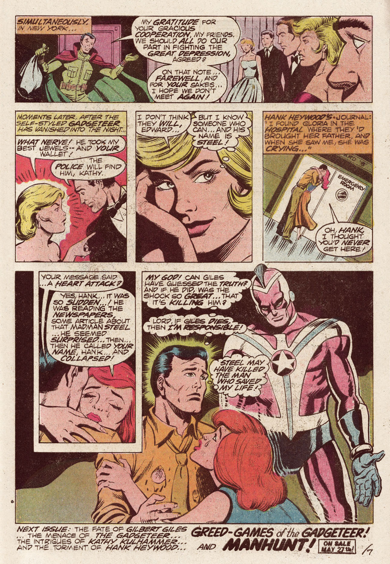 Read online Steel, The Indestructible Man comic -  Issue #3 - 31