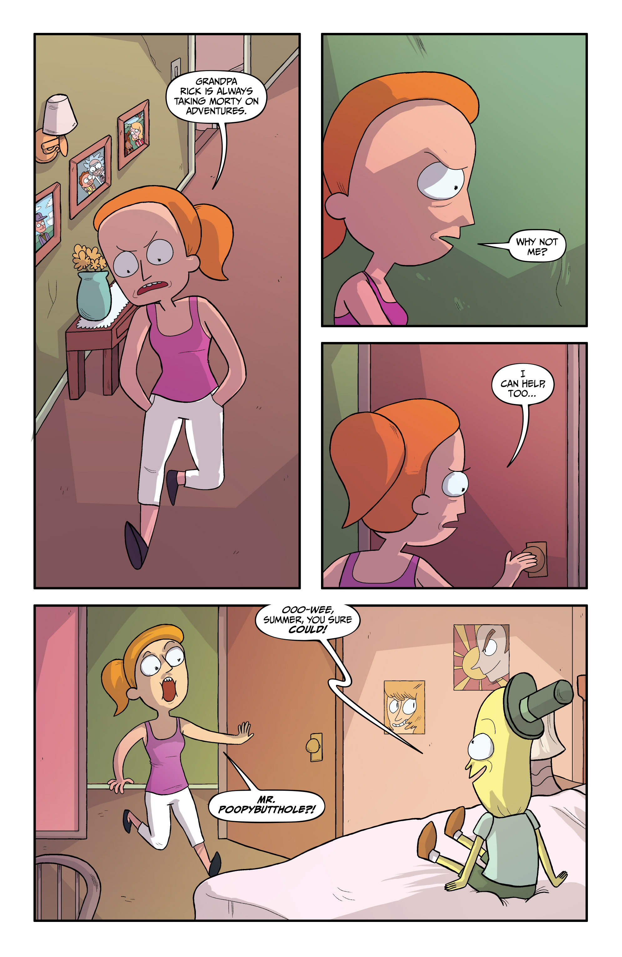 Read online Rick and Morty: Lil' Poopy Superstar comic -  Issue #1 - 4