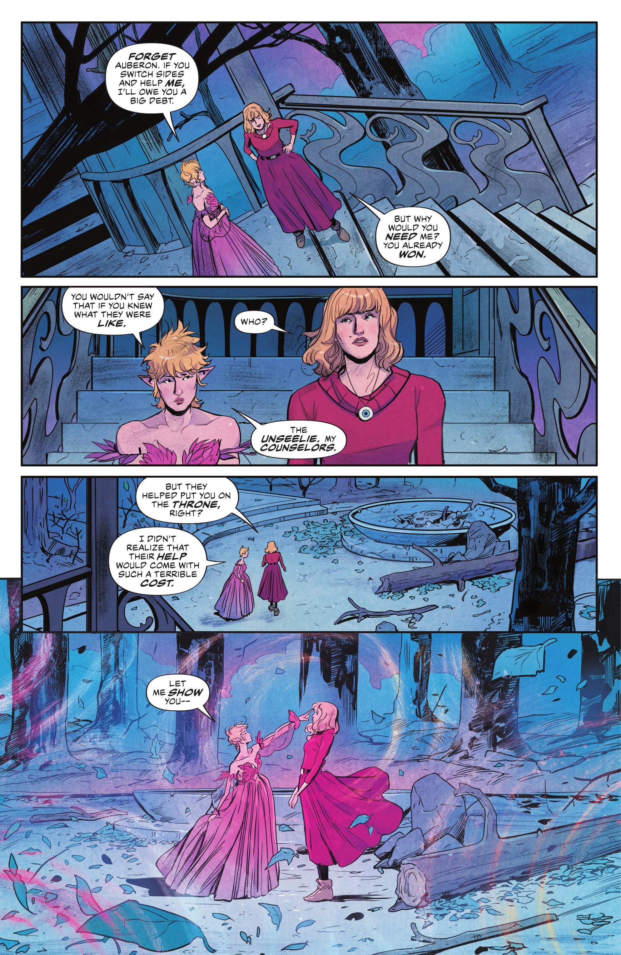 Read online The Dreaming: Waking Hours comic -  Issue #11 - 12
