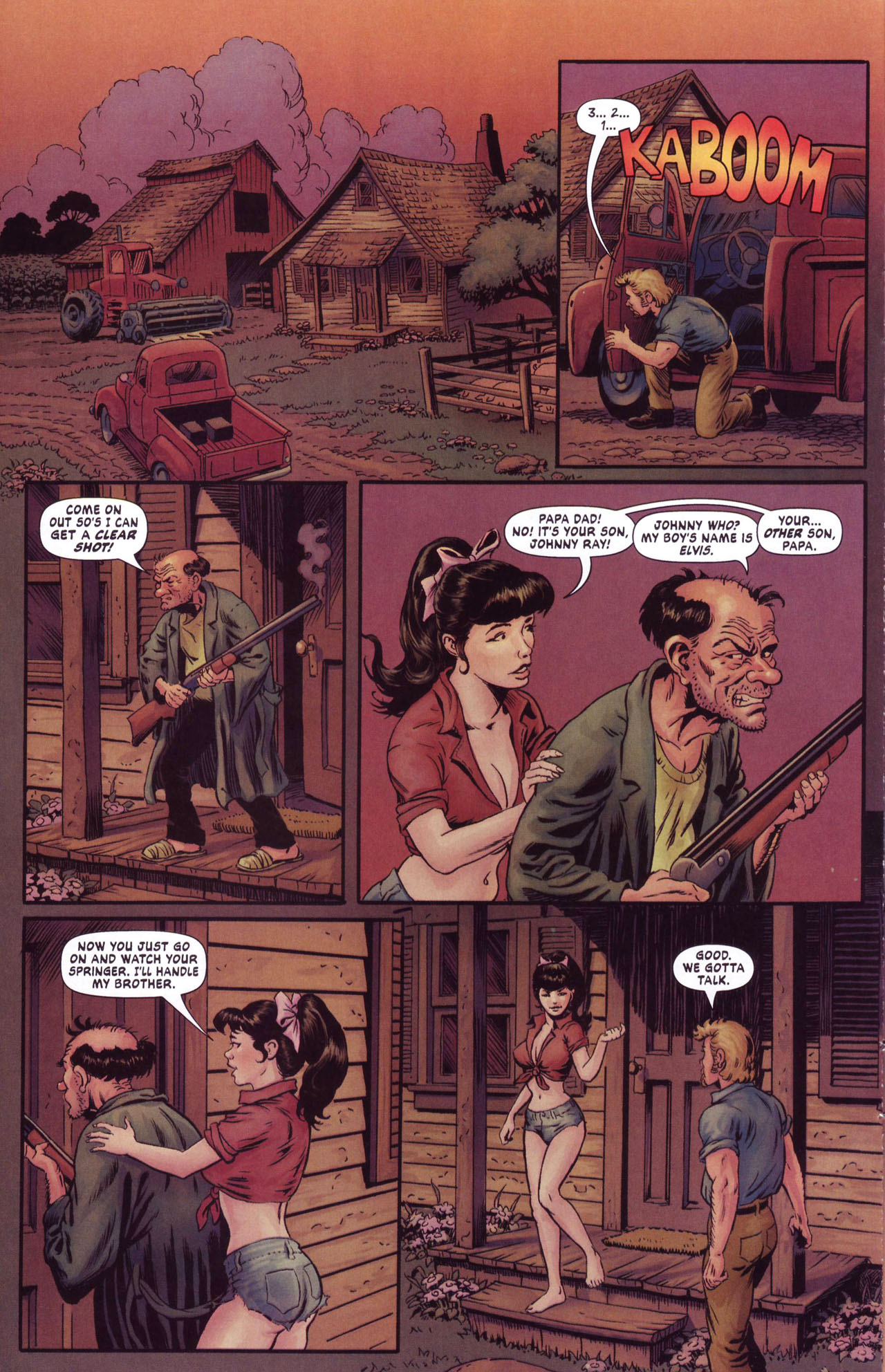 Read online Alien Pig Farm 3000 comic -  Issue #1 - 19