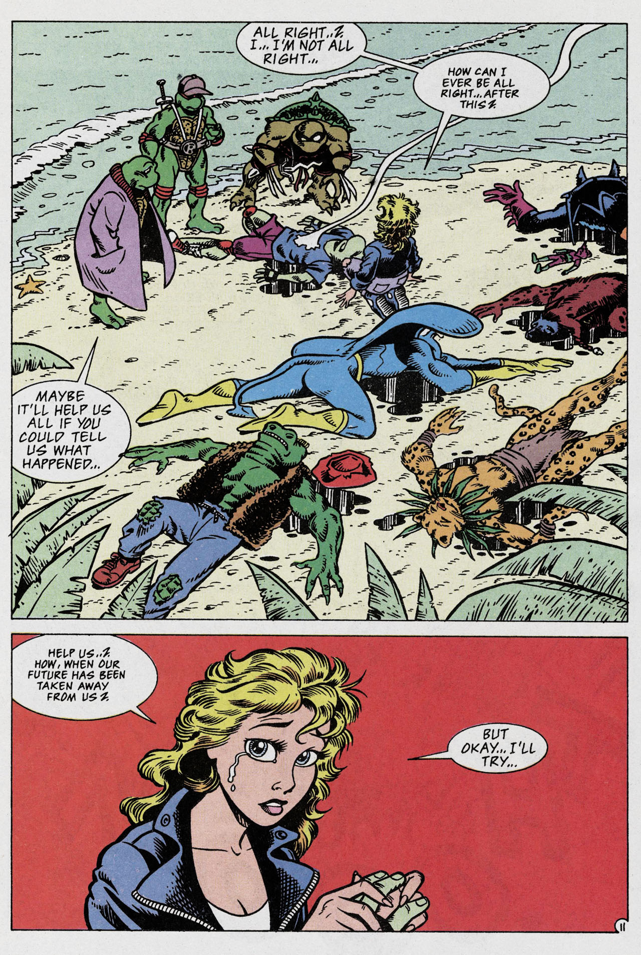 Read online Teenage Mutant Ninja Turtles Adventures (1989) comic -  Issue #55 - 13