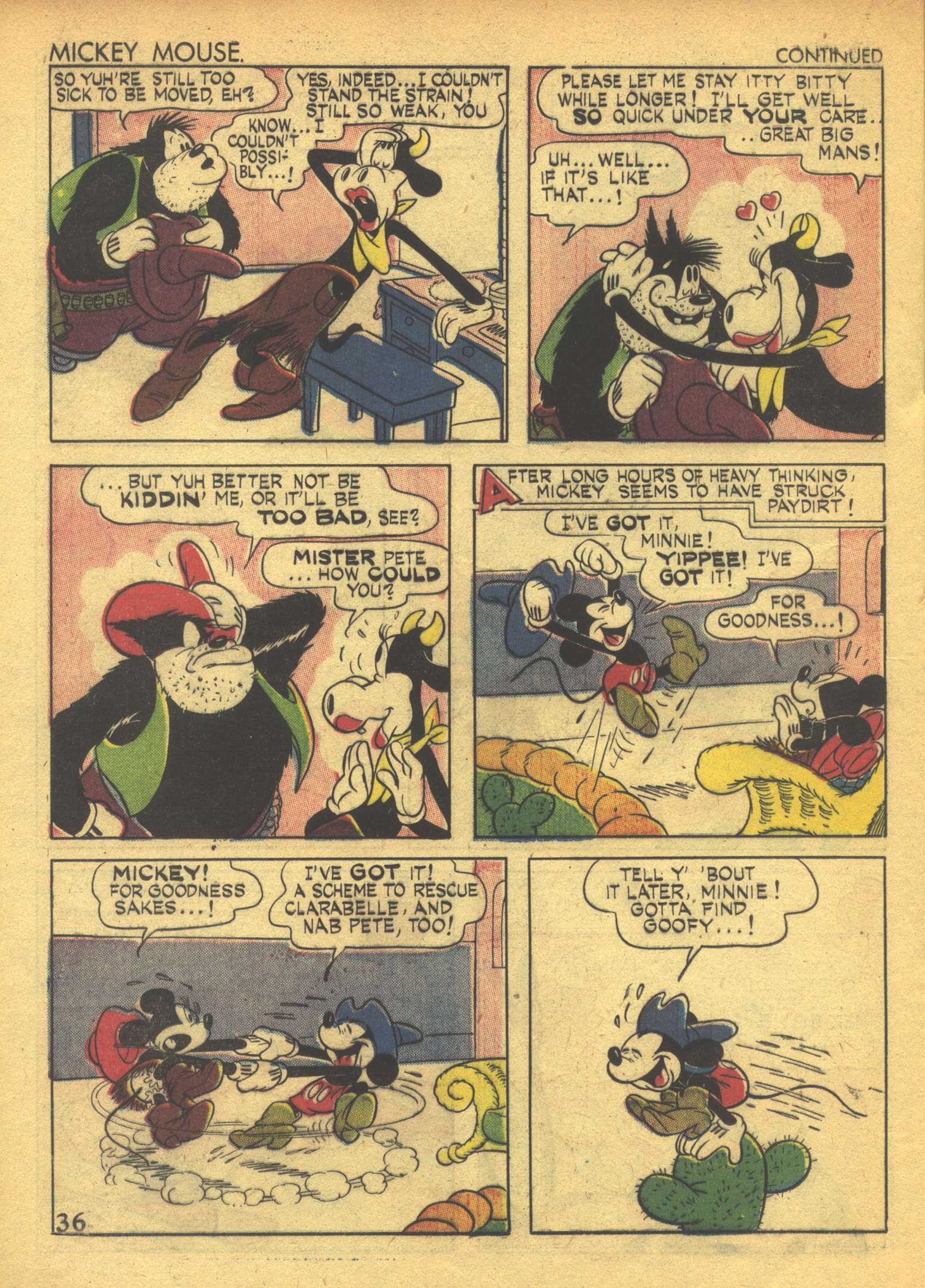 Read online Walt Disney's Comics and Stories comic -  Issue #28 - 38