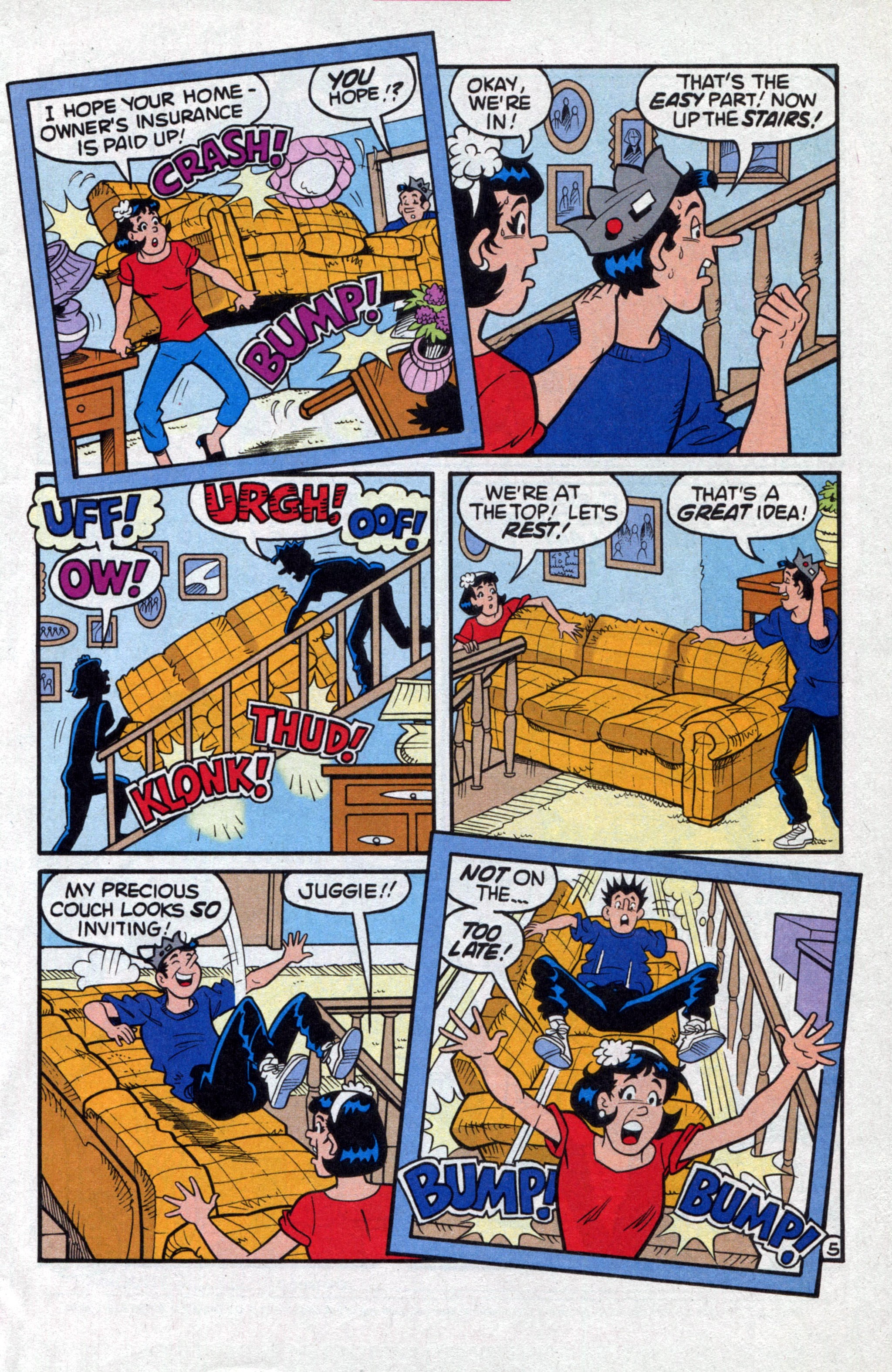 Read online Archie's Pal Jughead Comics comic -  Issue #140 - 7