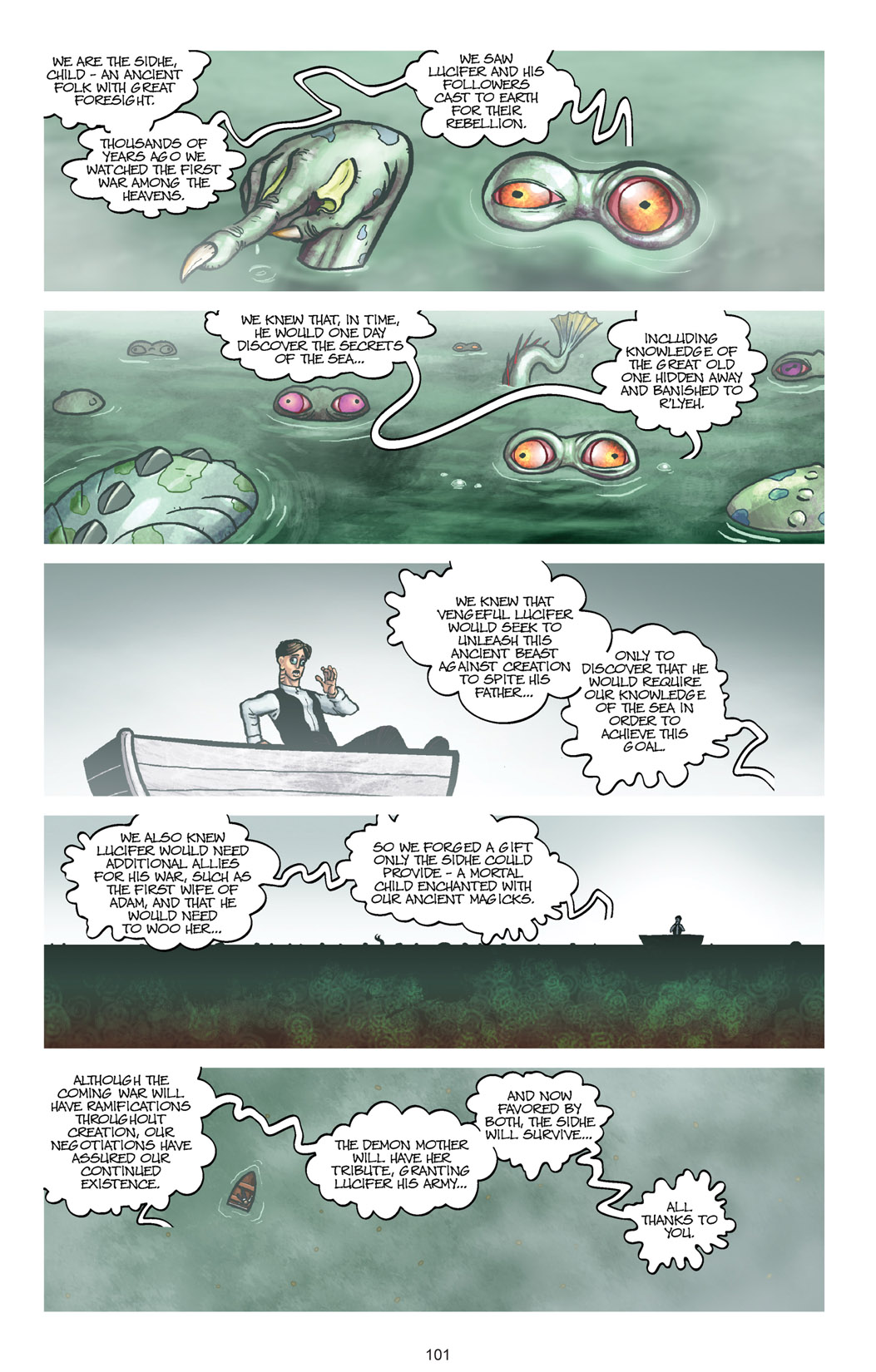 Read online Nightmare World comic -  Issue # Vol. 3 Demon Days - 102