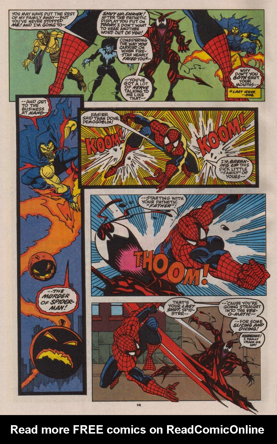 Read online Maximum Carnage comic -  Issue #13 - 11