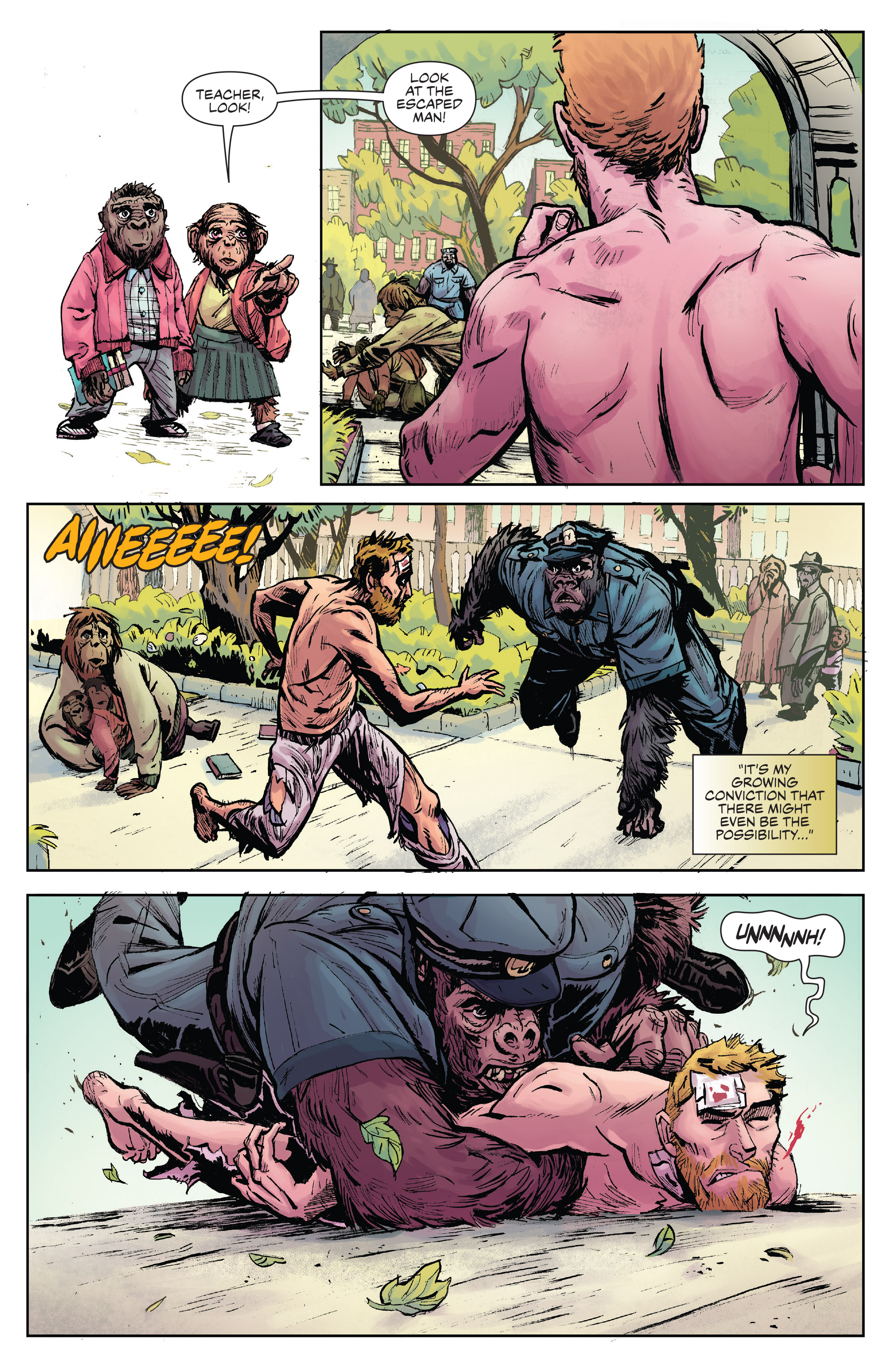 Read online Planet of the Apes Visionaries comic -  Issue # TPB - 58