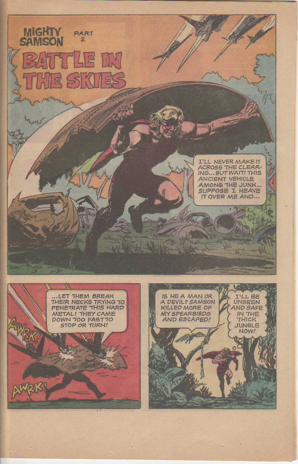 Read online Mighty Samson (1964) comic -  Issue #18 - 21
