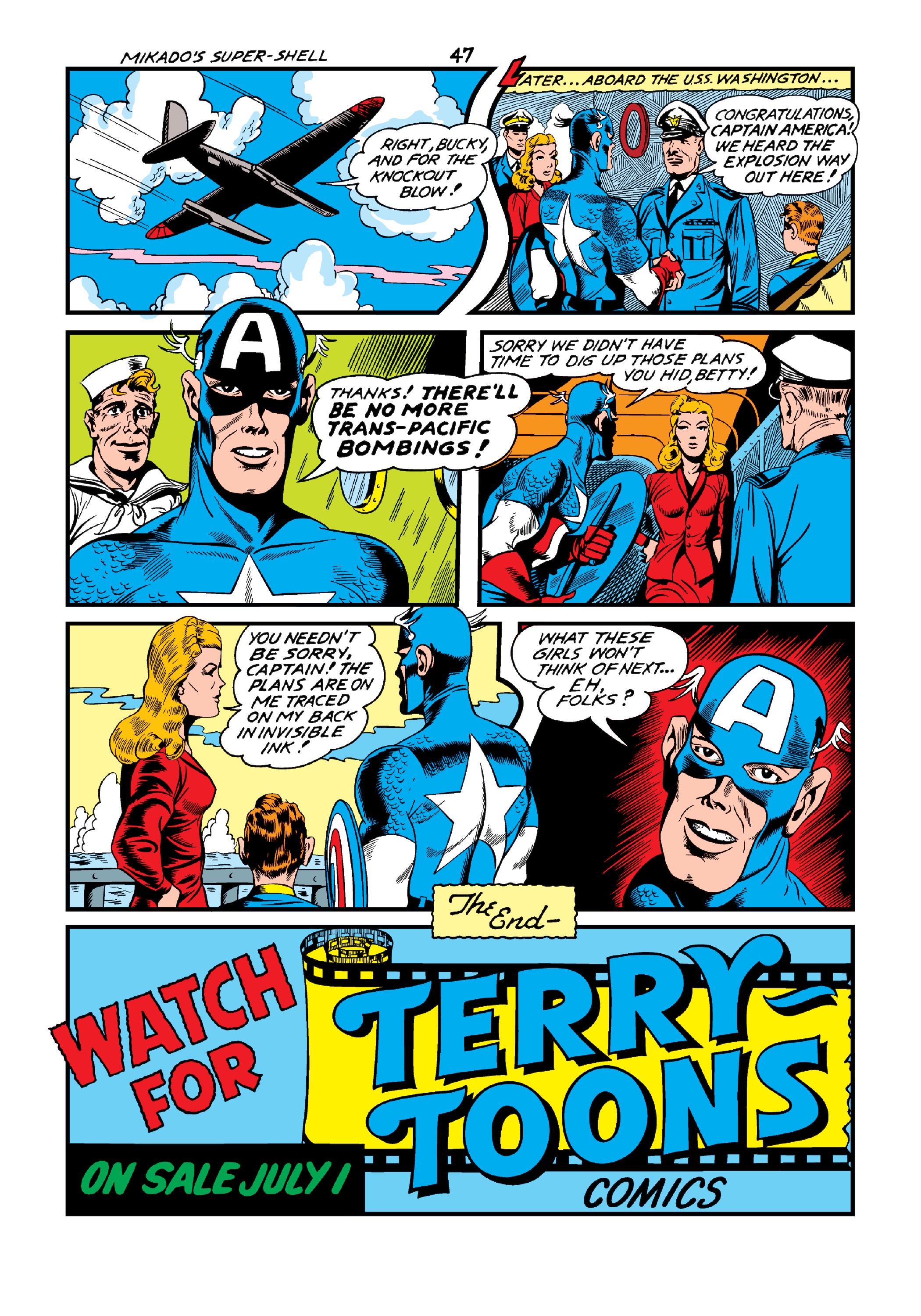 Read online Marvel Masterworks: Golden Age Captain America comic -  Issue # TPB 5 (Part 2) - 23