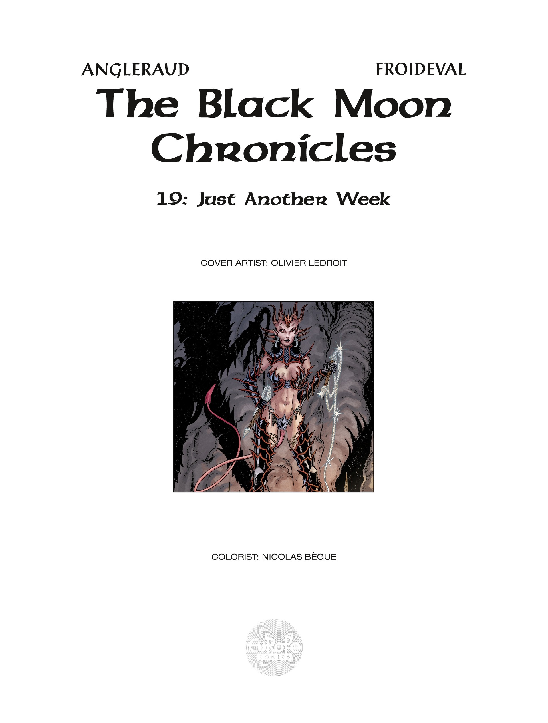 Read online The Black Moon Chronicles comic -  Issue #19 - 2