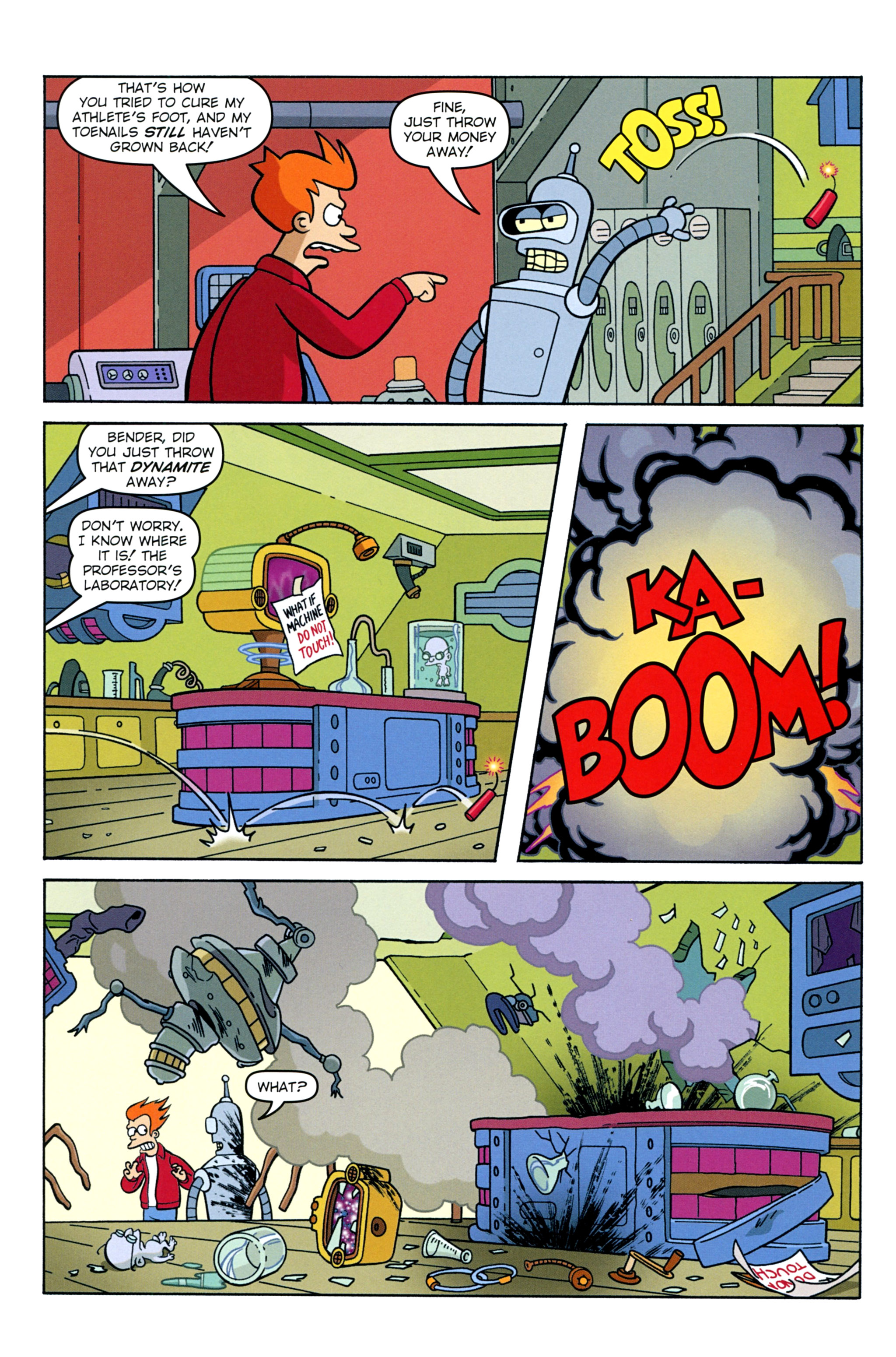 Read online Futurama Comics comic -  Issue #74 - 3