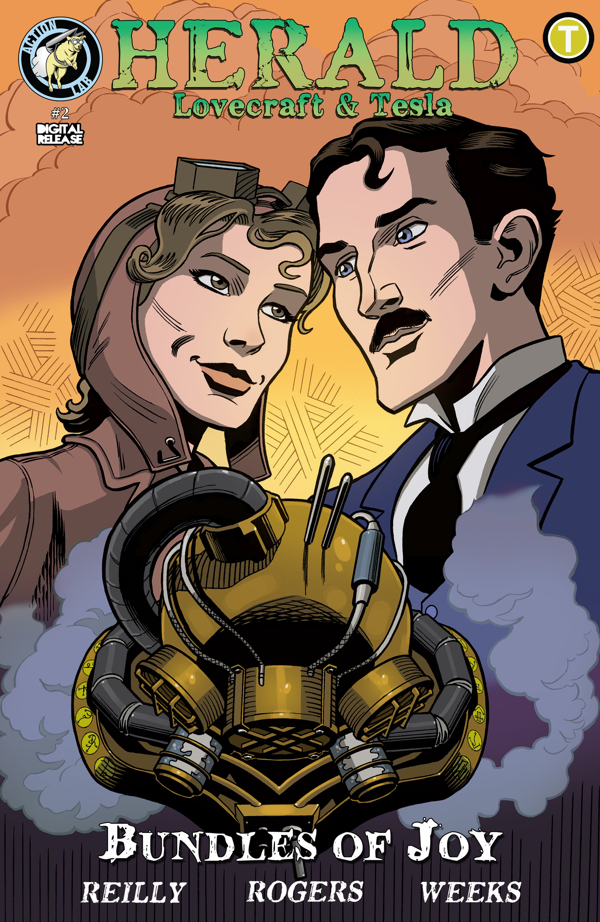 Read online Herald: Lovecraft & Tesla - Bundles of Joy comic -  Issue #2 - 1
