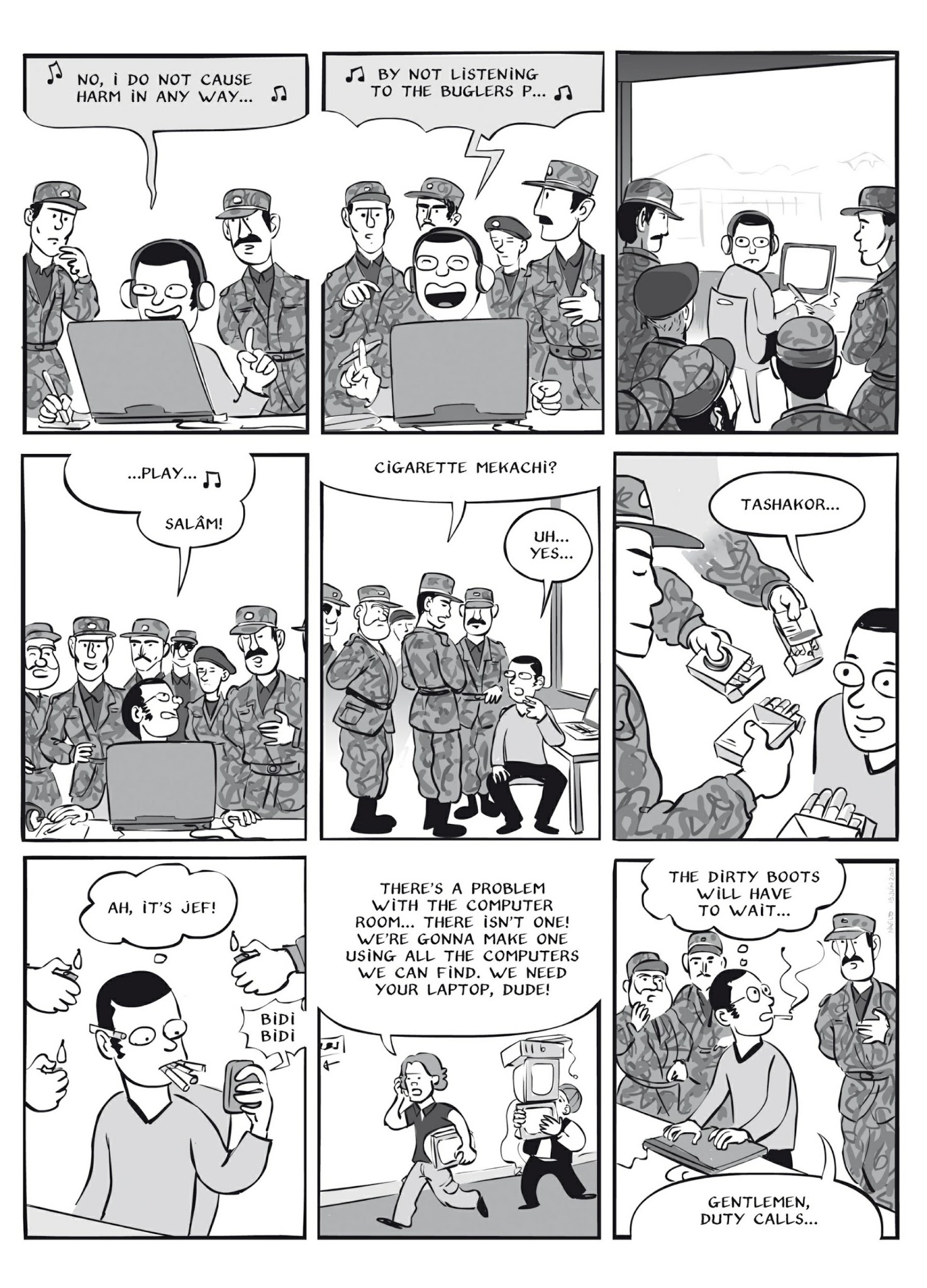 Read online Kabul Disco: How I Managed Not to be Abducted in Afghanistan comic -  Issue # TPB - 120