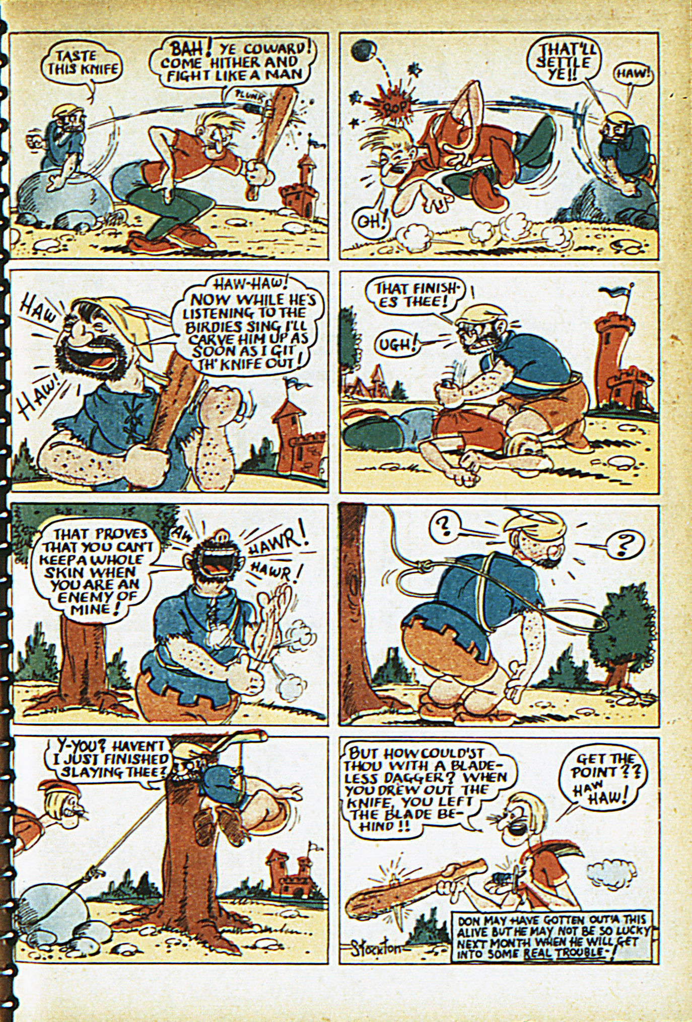 Read online Adventure Comics (1938) comic -  Issue #32 - 36