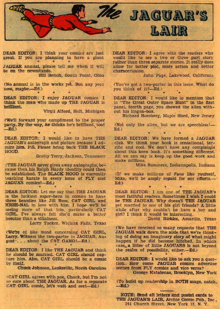 Read online Adventures of the Jaguar comic -  Issue #14 - 26